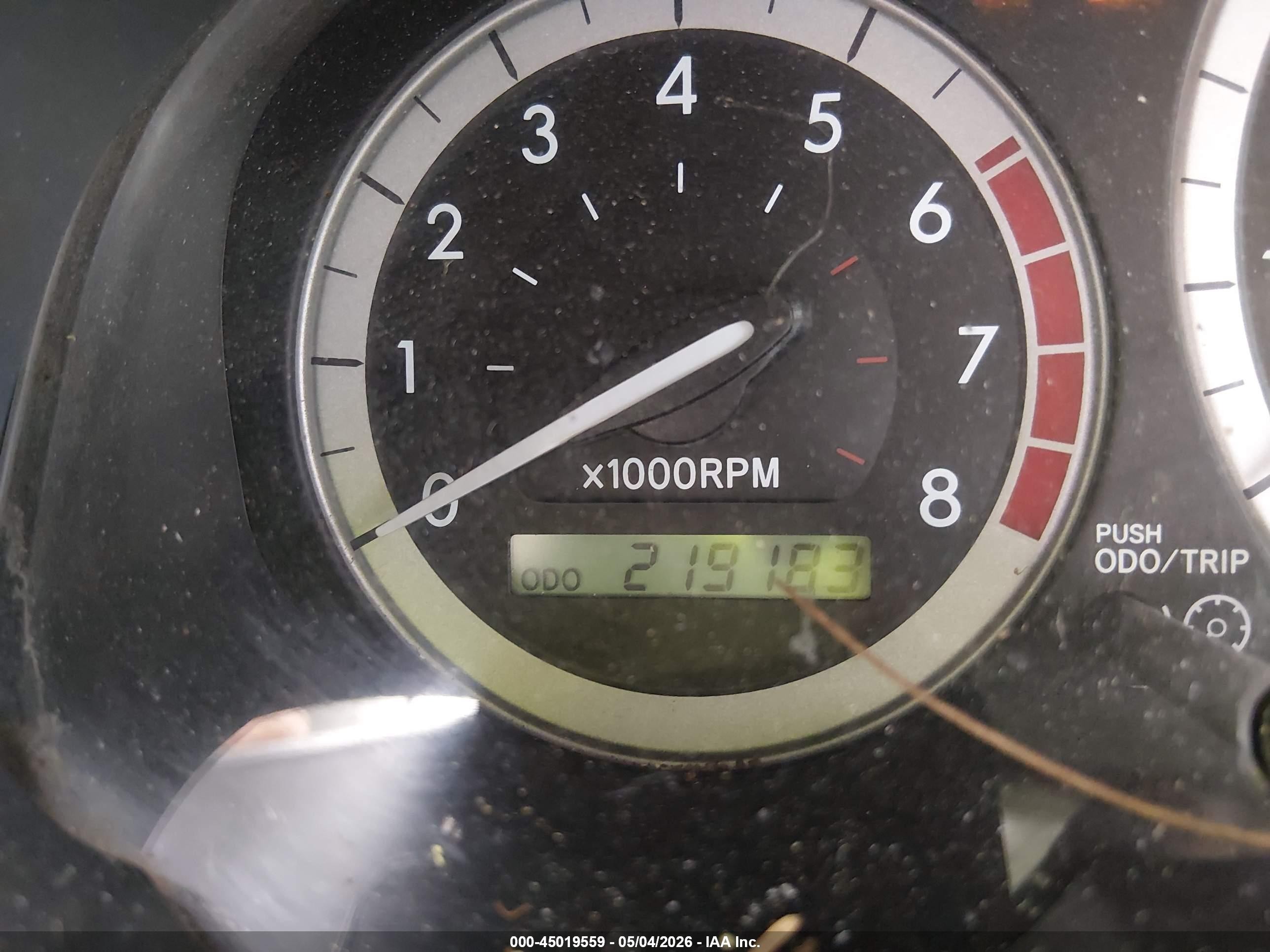 2004 Toyota Sienna Xle Limited Серый vin: 5TDZA22C14S186903