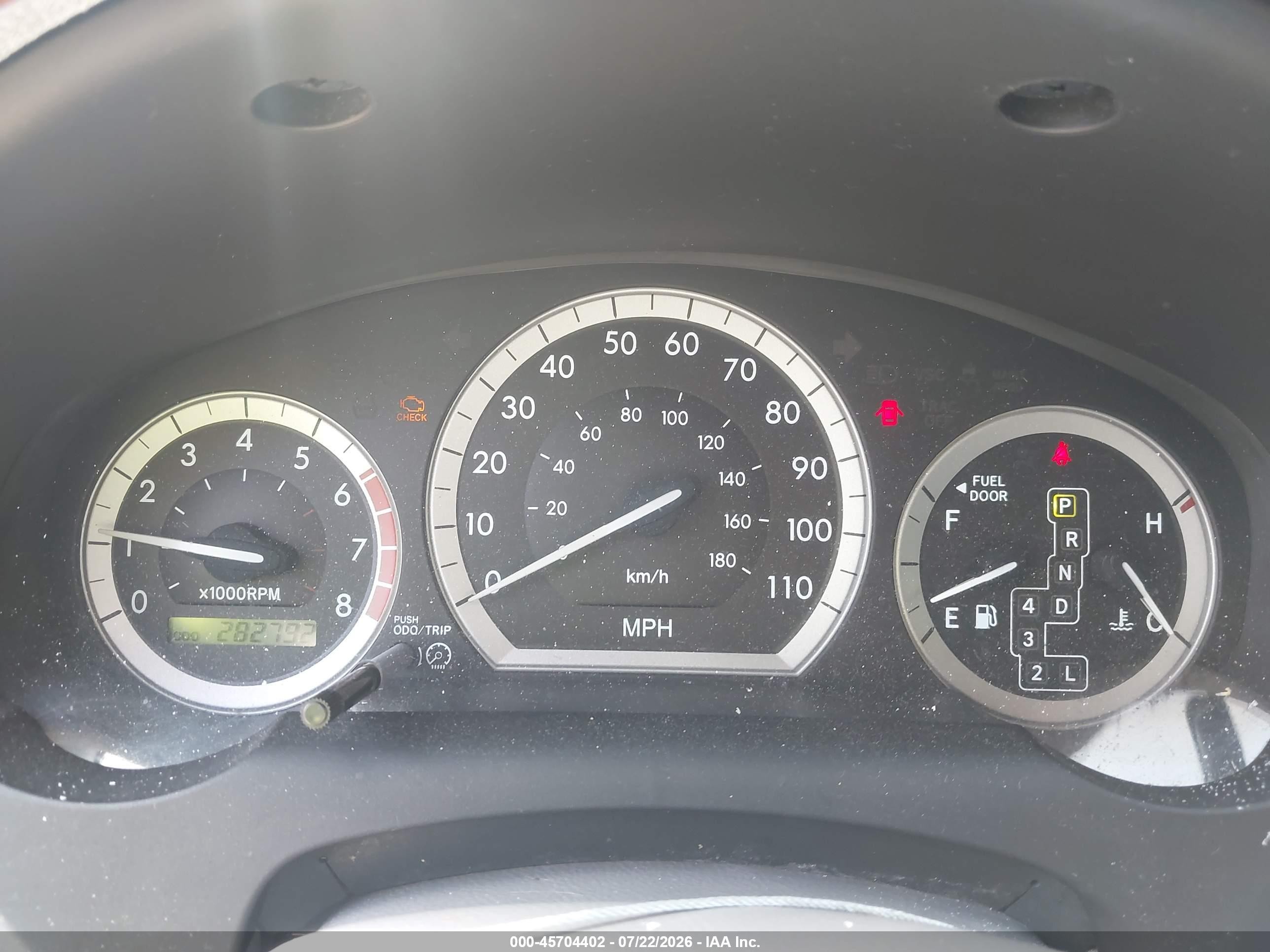 2004 Toyota Sienna Xle Gray vin: 5TDZA22C14S203294