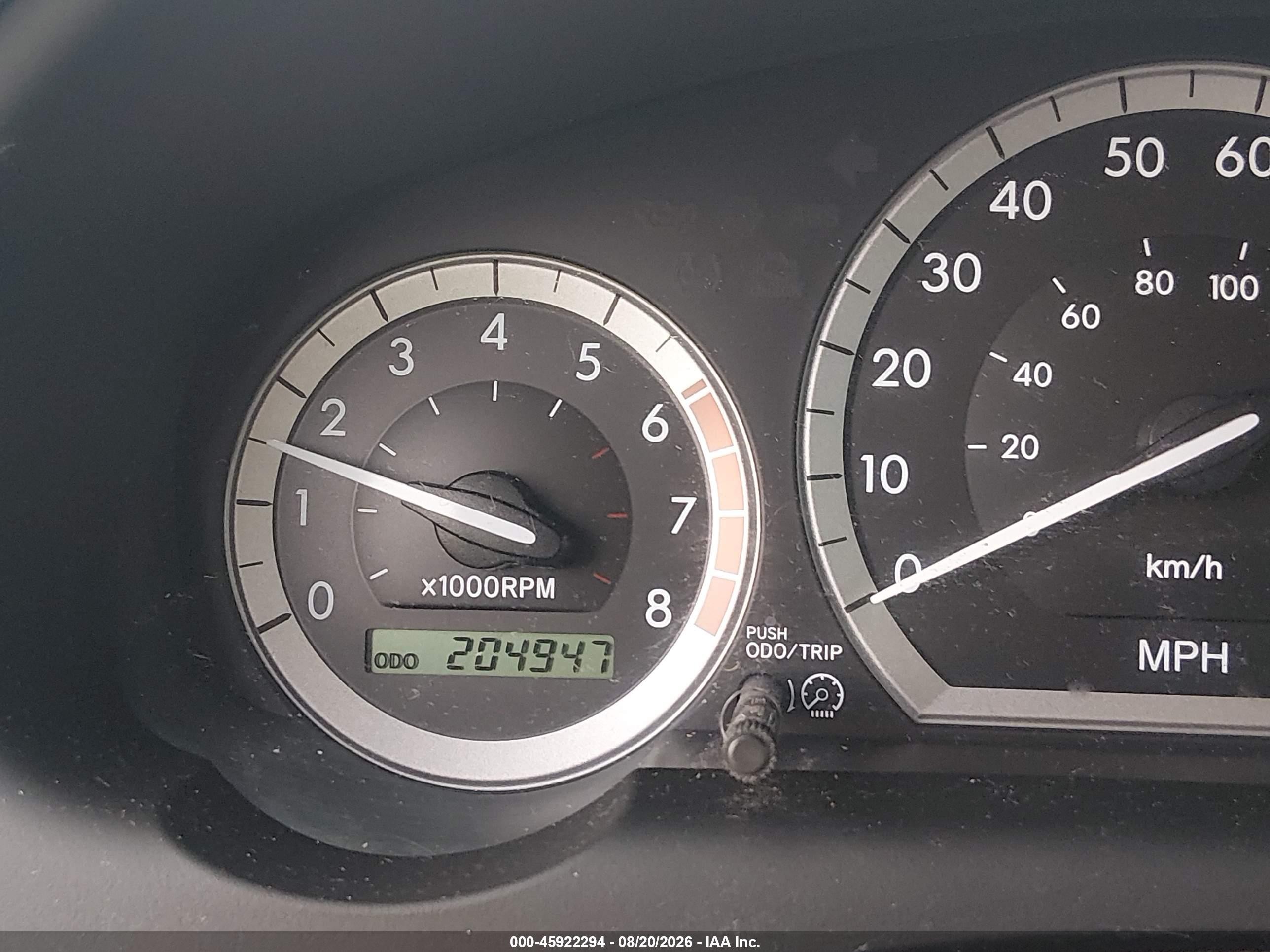 2005 Toyota Sienna Xle Gray vin: 5TDZA22C15S221568