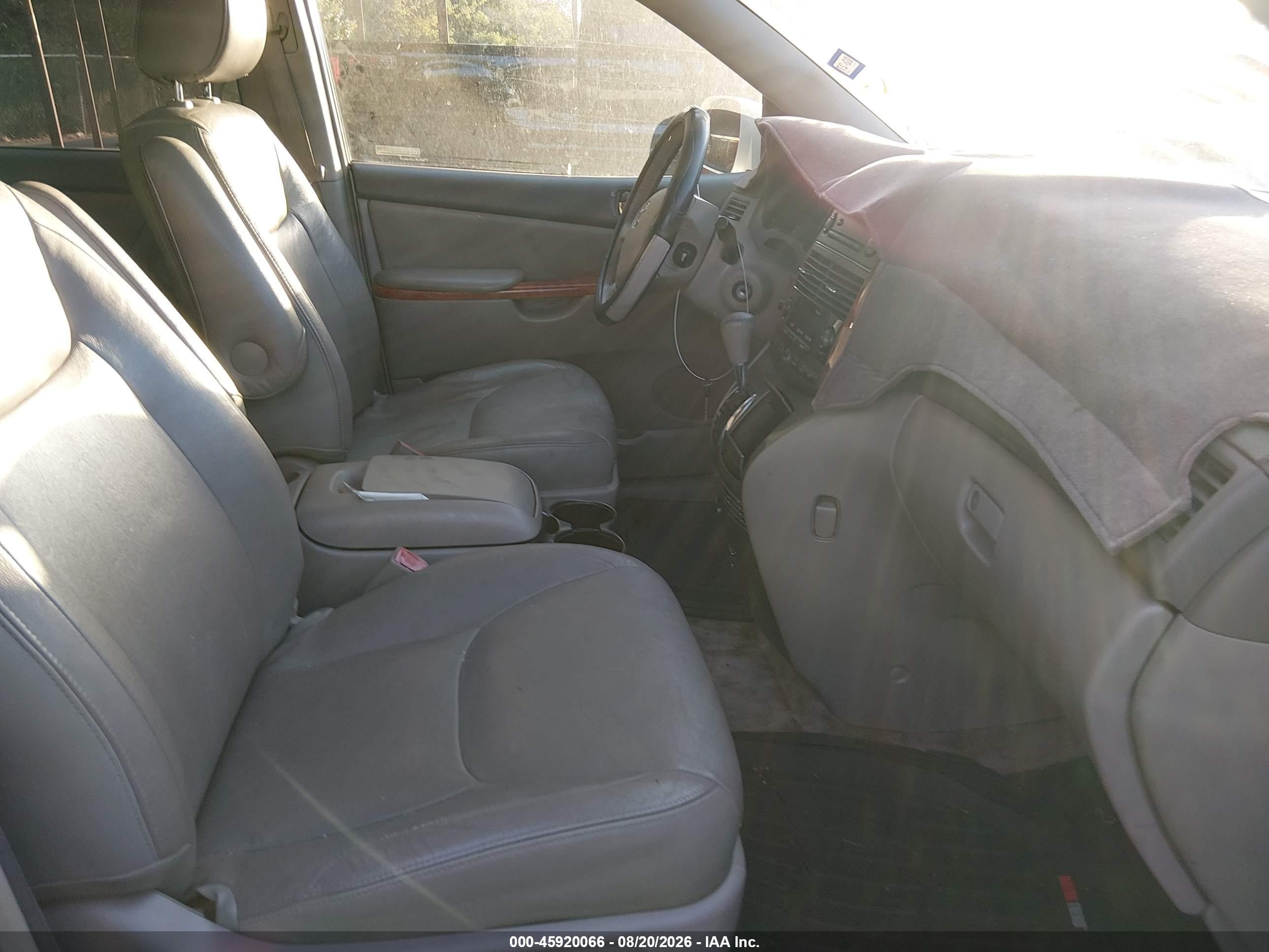 2006 Toyota Sienna Xle White vin: 5TDZA22C16S464167