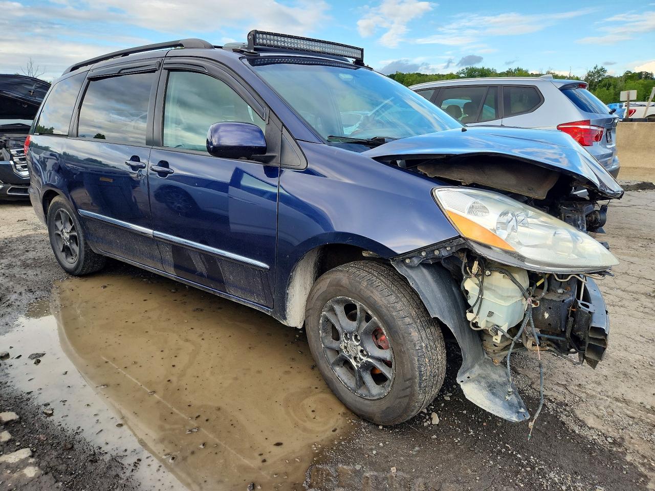 2006 Toyota Sienna Xle Limited 7 Passenger Blue vin: 5TDZA22C16S577987