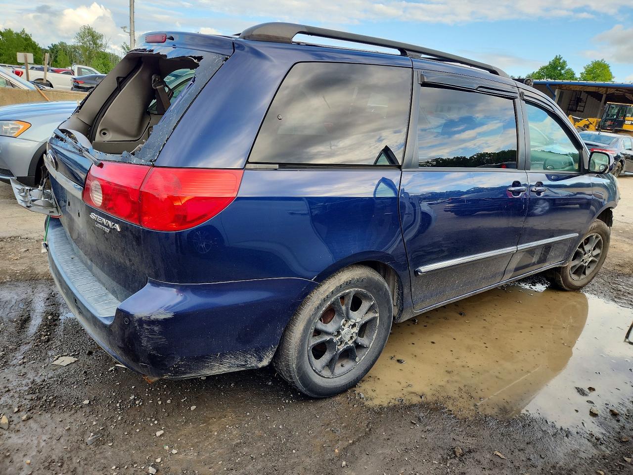 2006 Toyota Sienna Xle Limited 7 Passenger Blue vin: 5TDZA22C16S577987