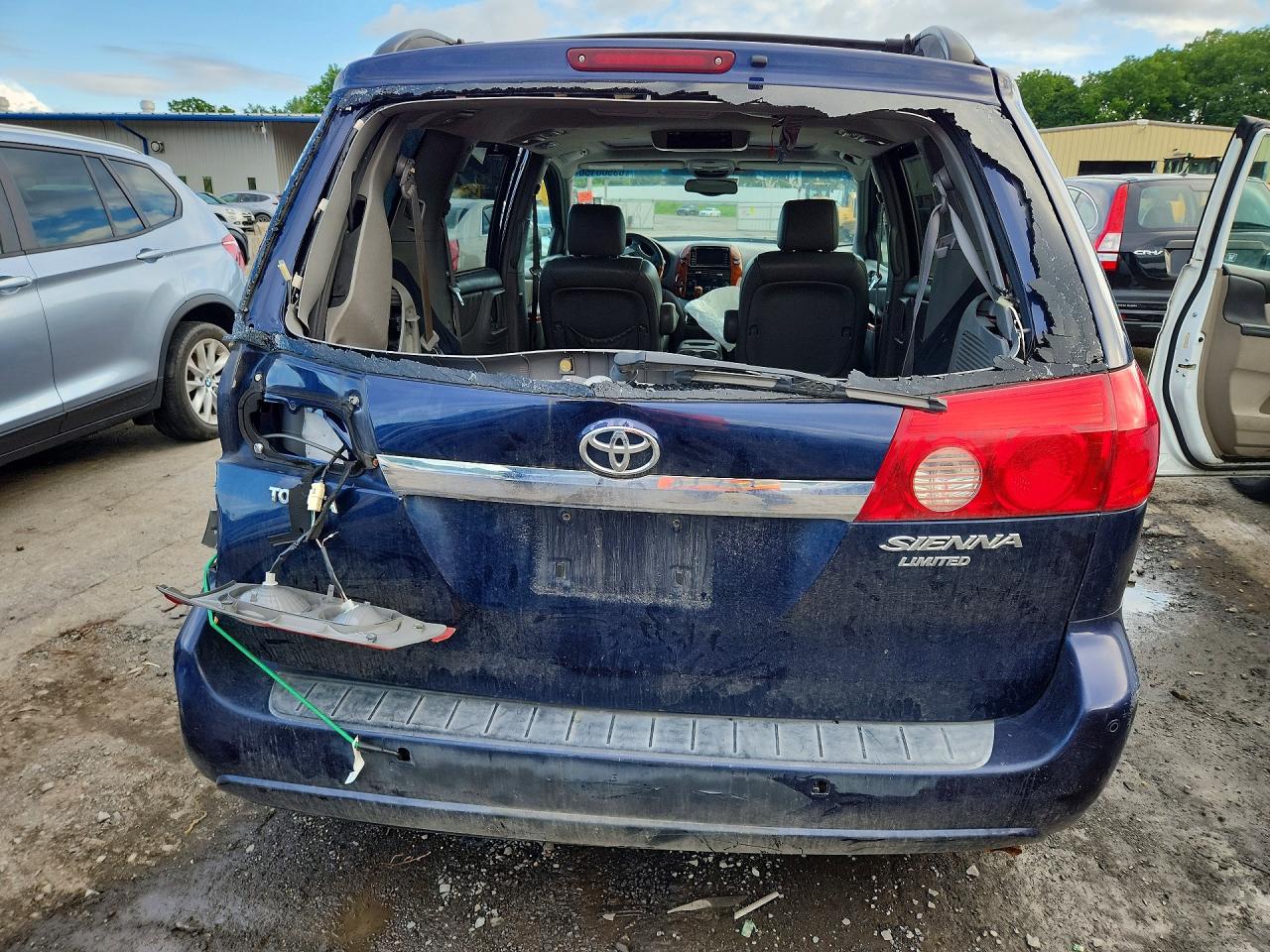 2006 Toyota Sienna Xle Limited 7 Passenger Blue vin: 5TDZA22C16S577987