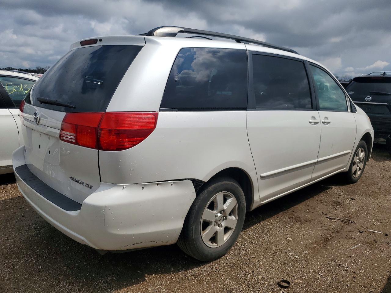 2004 Toyota Sienna Xle 7 Passenger White vin: 5TDZA22C24S073199