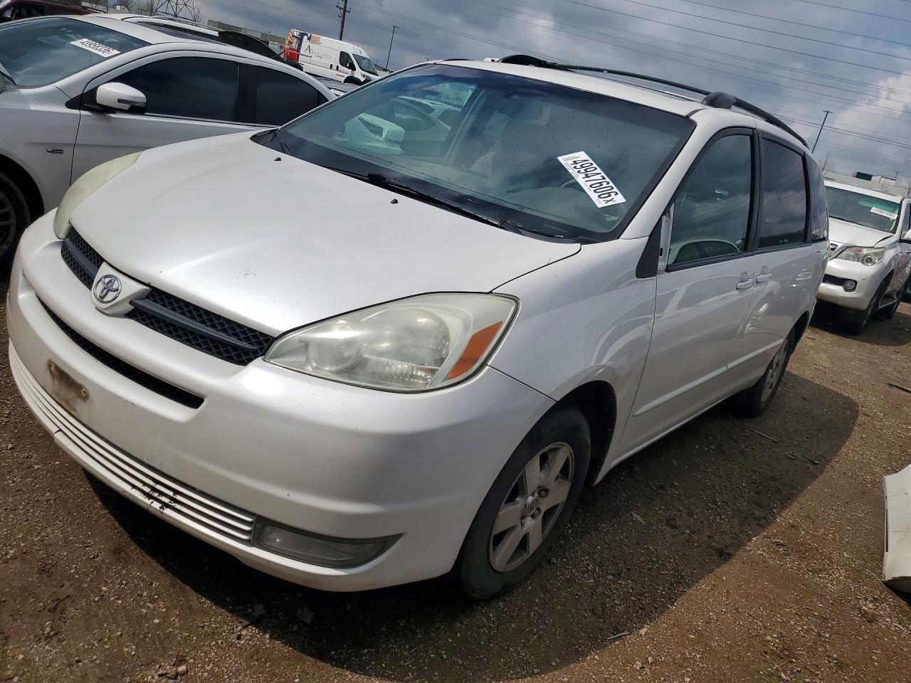 2004 Toyota Sienna Xle 7 Passenger White vin: 5TDZA22C24S073199