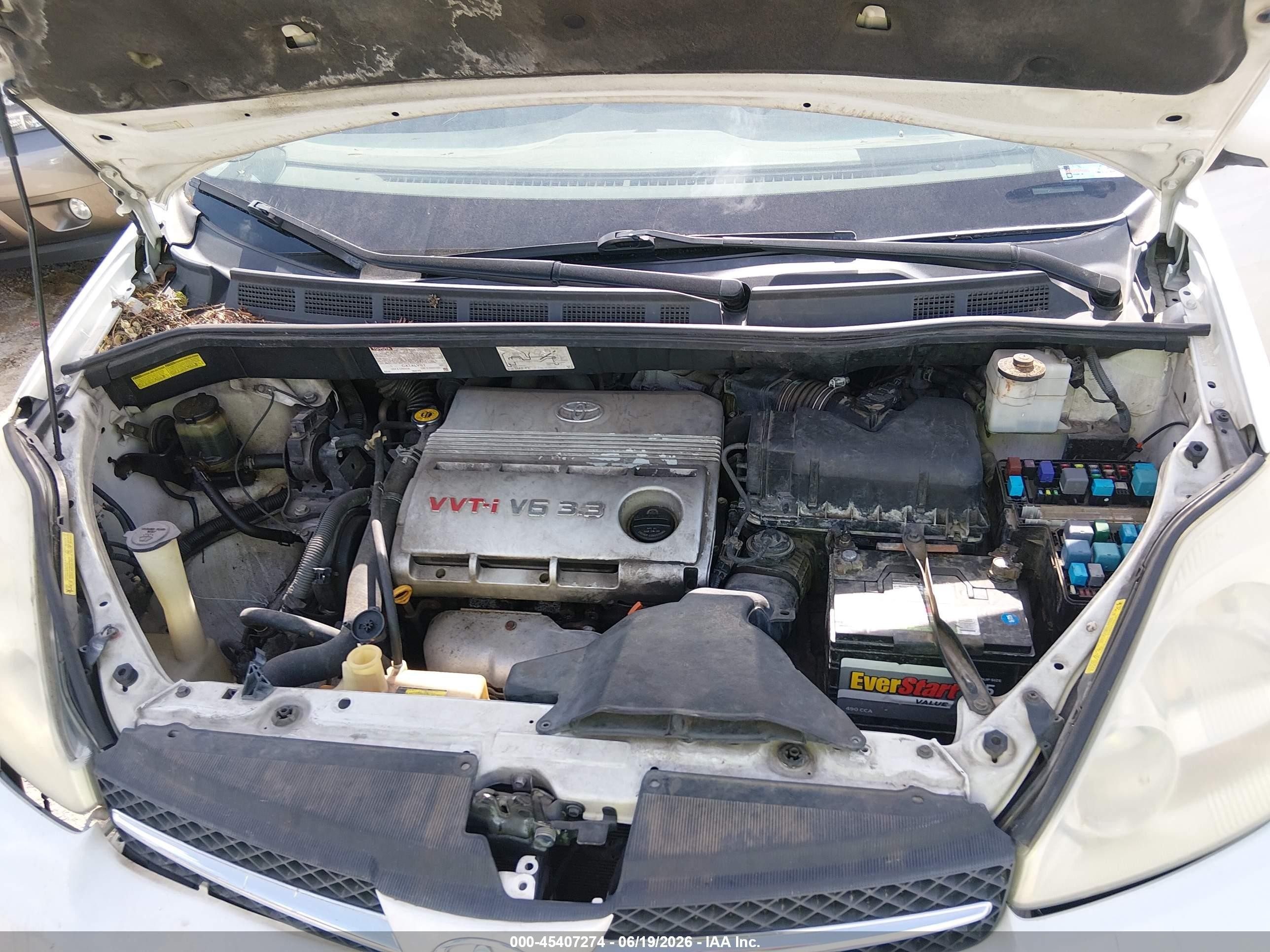 2004 Toyota Sienna Xle Limited Белый vin: 5TDZA22C24S092433