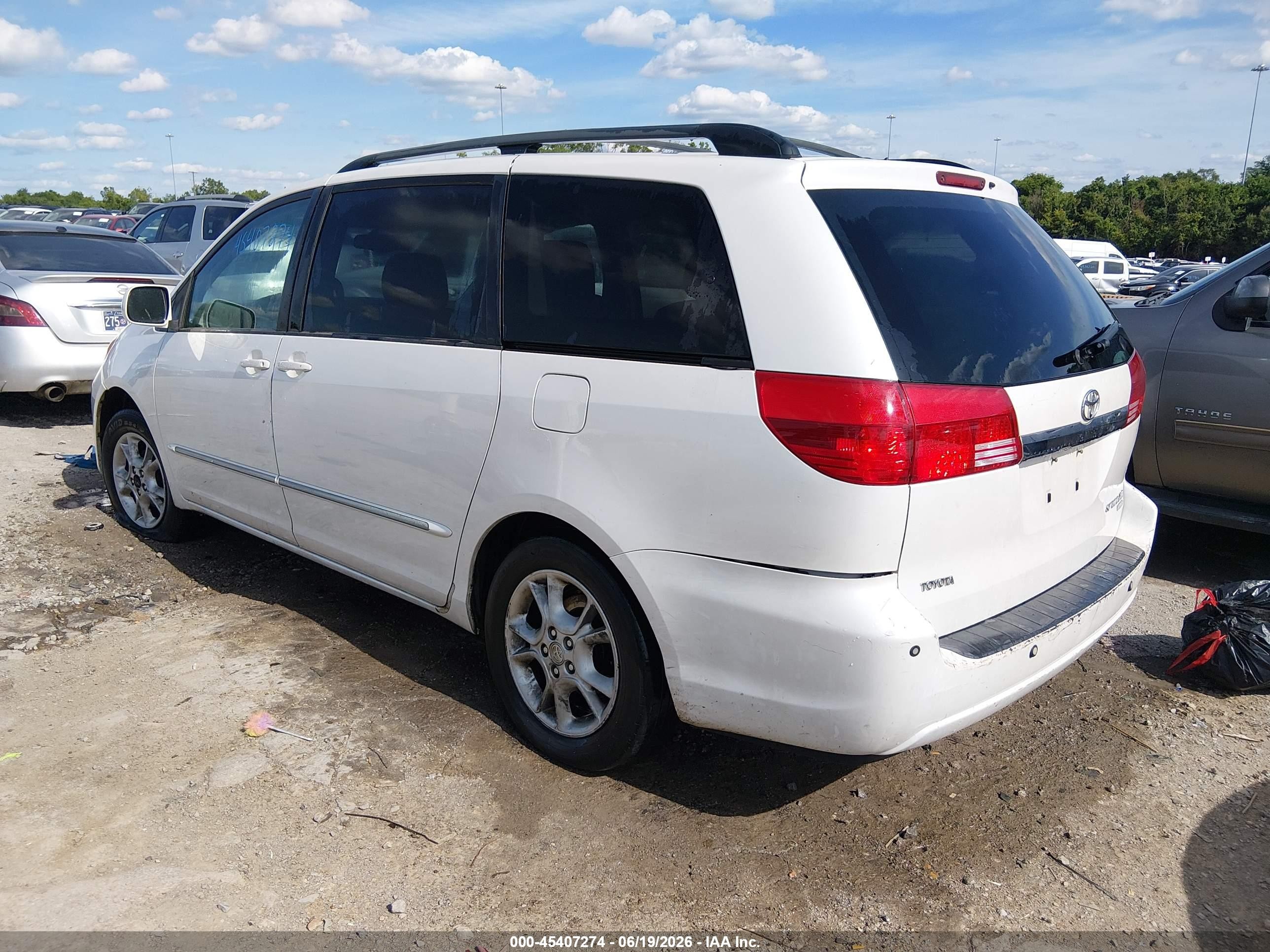 2004 Toyota Sienna Xle Limited Белый vin: 5TDZA22C24S092433