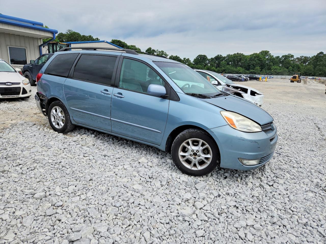 2004 Toyota Sienna Бирюзовый vin: 5TDZA22C24S217205