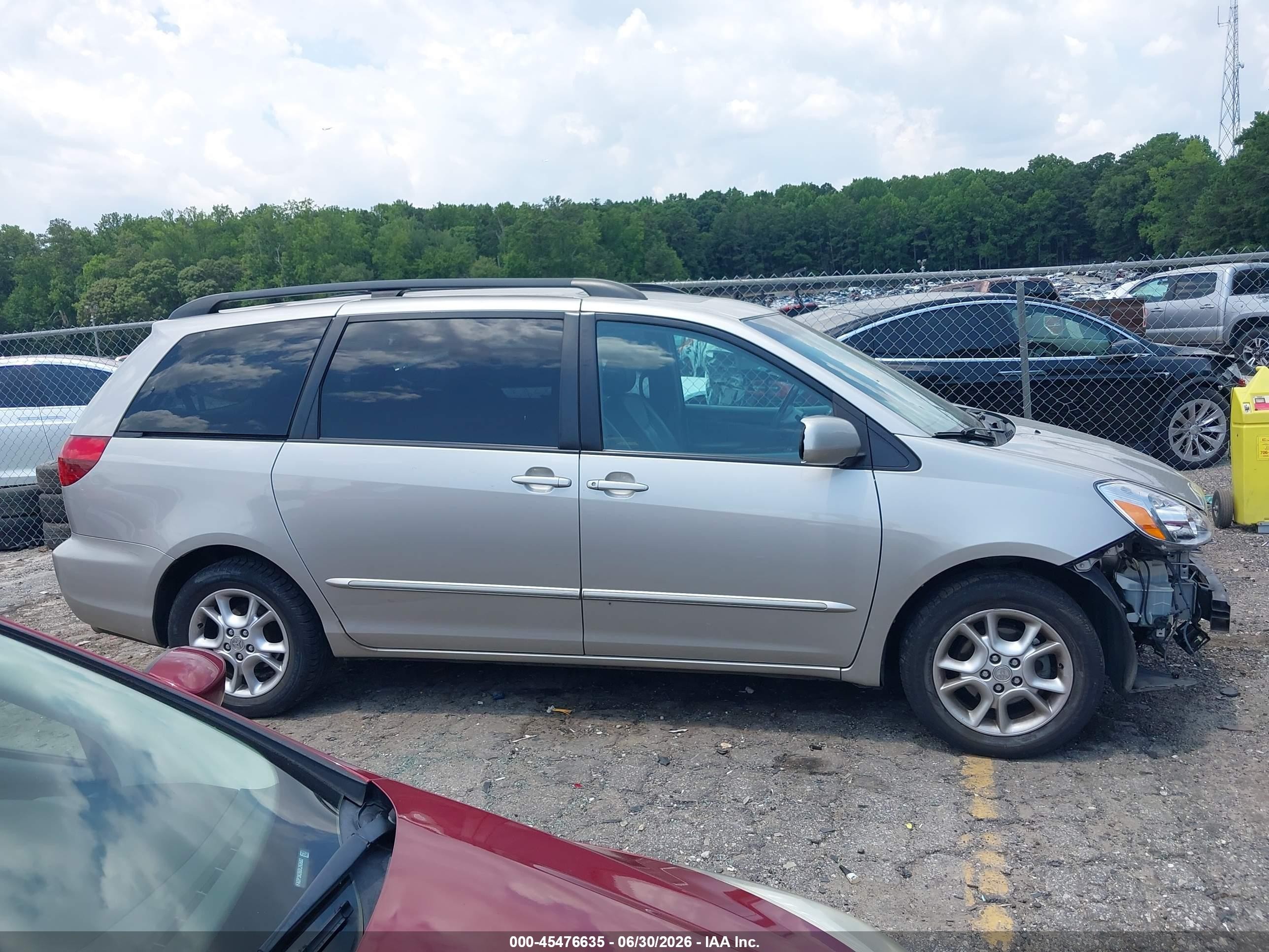 2005 Toyota Sienna Xle Limited Beige vin: 5TDZA22C25S377599