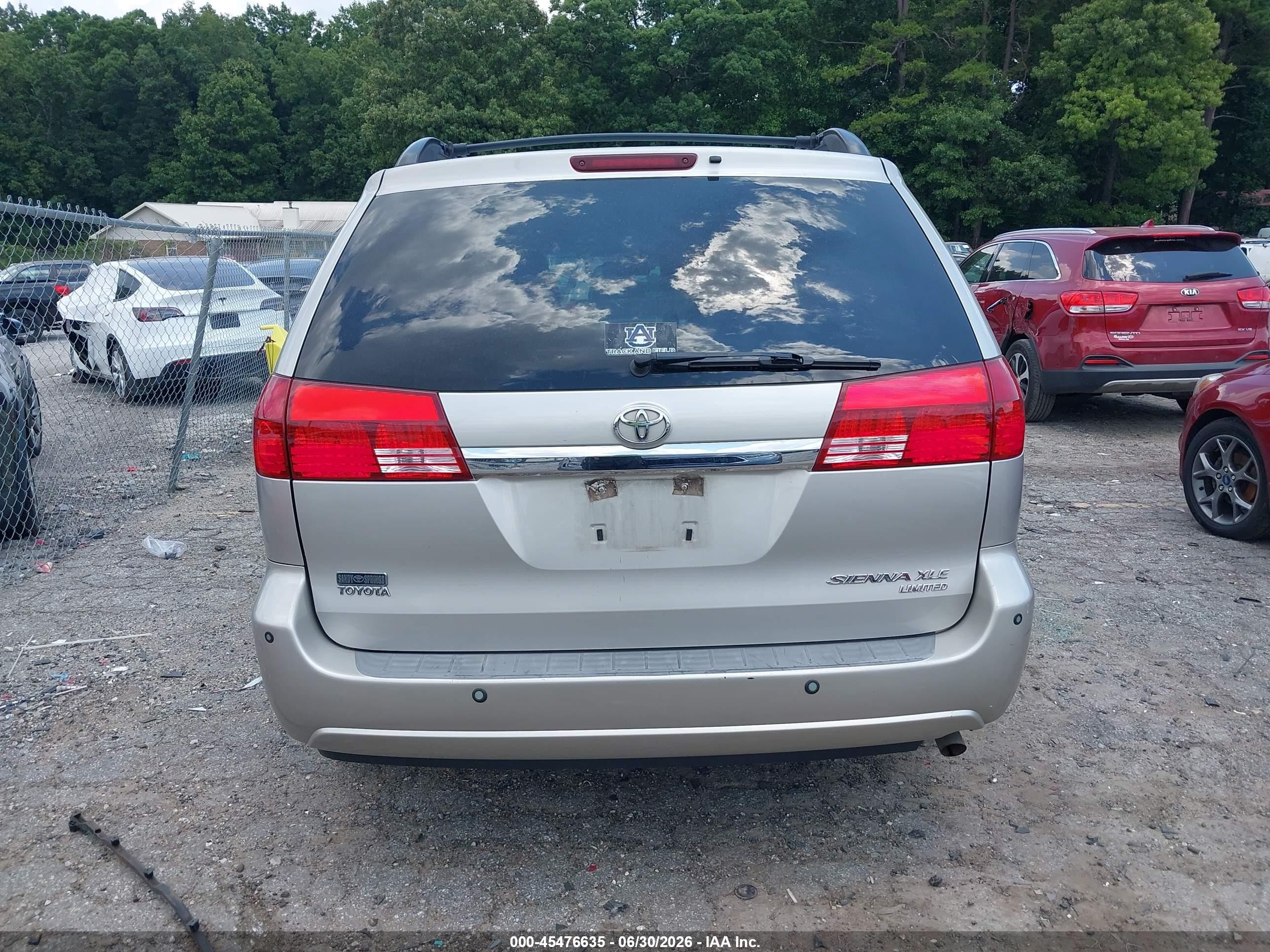 2005 Toyota Sienna Xle Limited Beige vin: 5TDZA22C25S377599