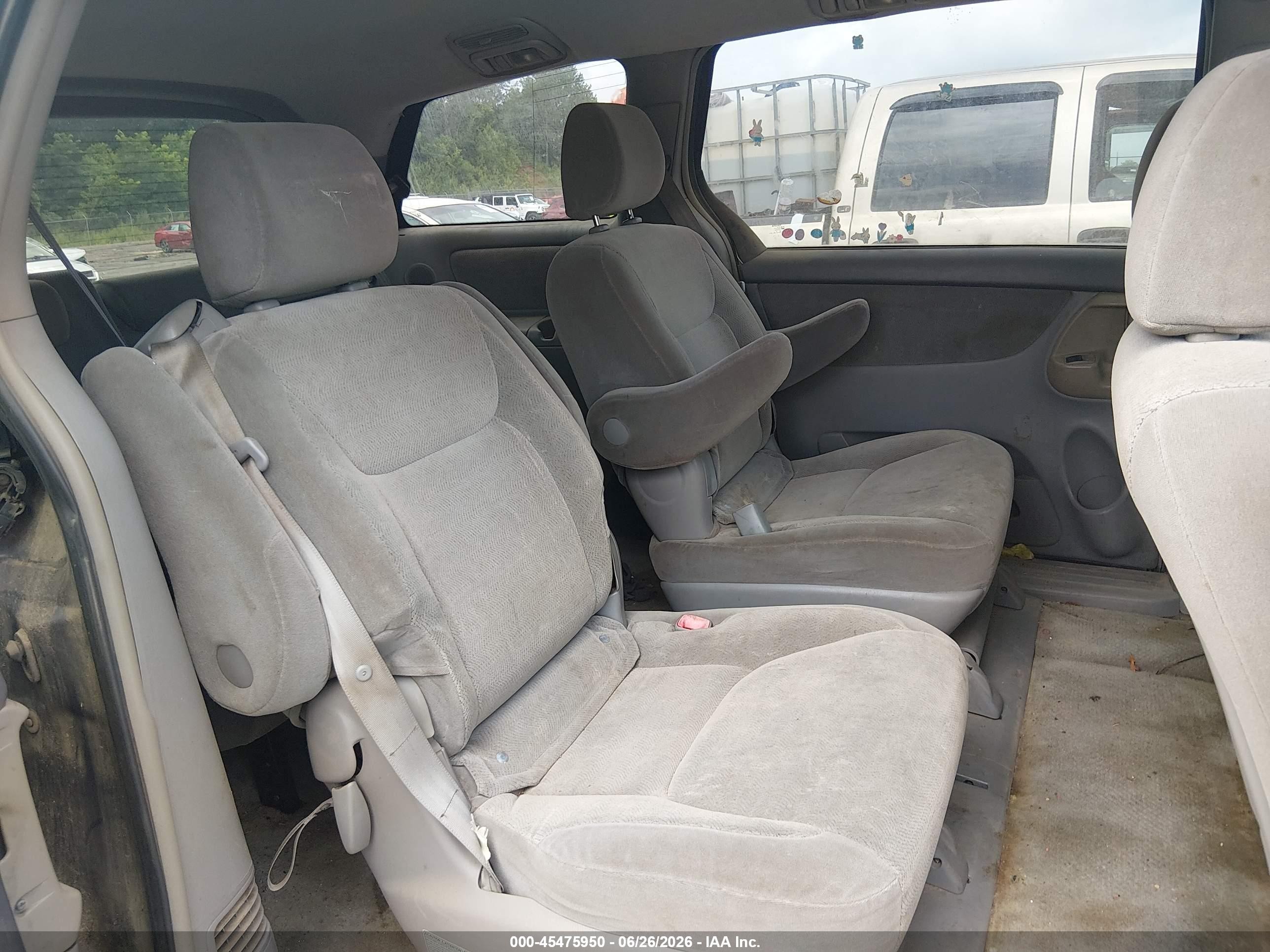 2006 Toyota Sienna Xle Blue vin: 5TDZA22C26S582874