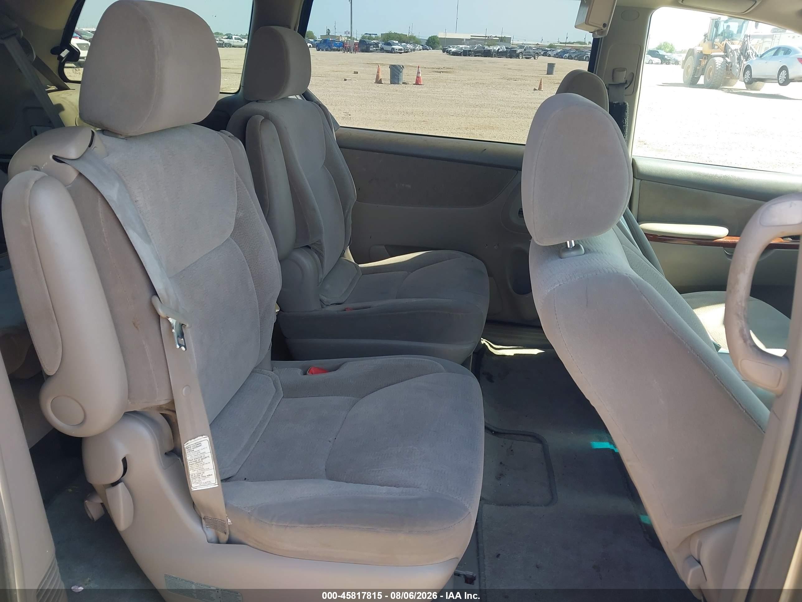 2004 Toyota Sienna Xle Tan vin: 5TDZA22C34S097432