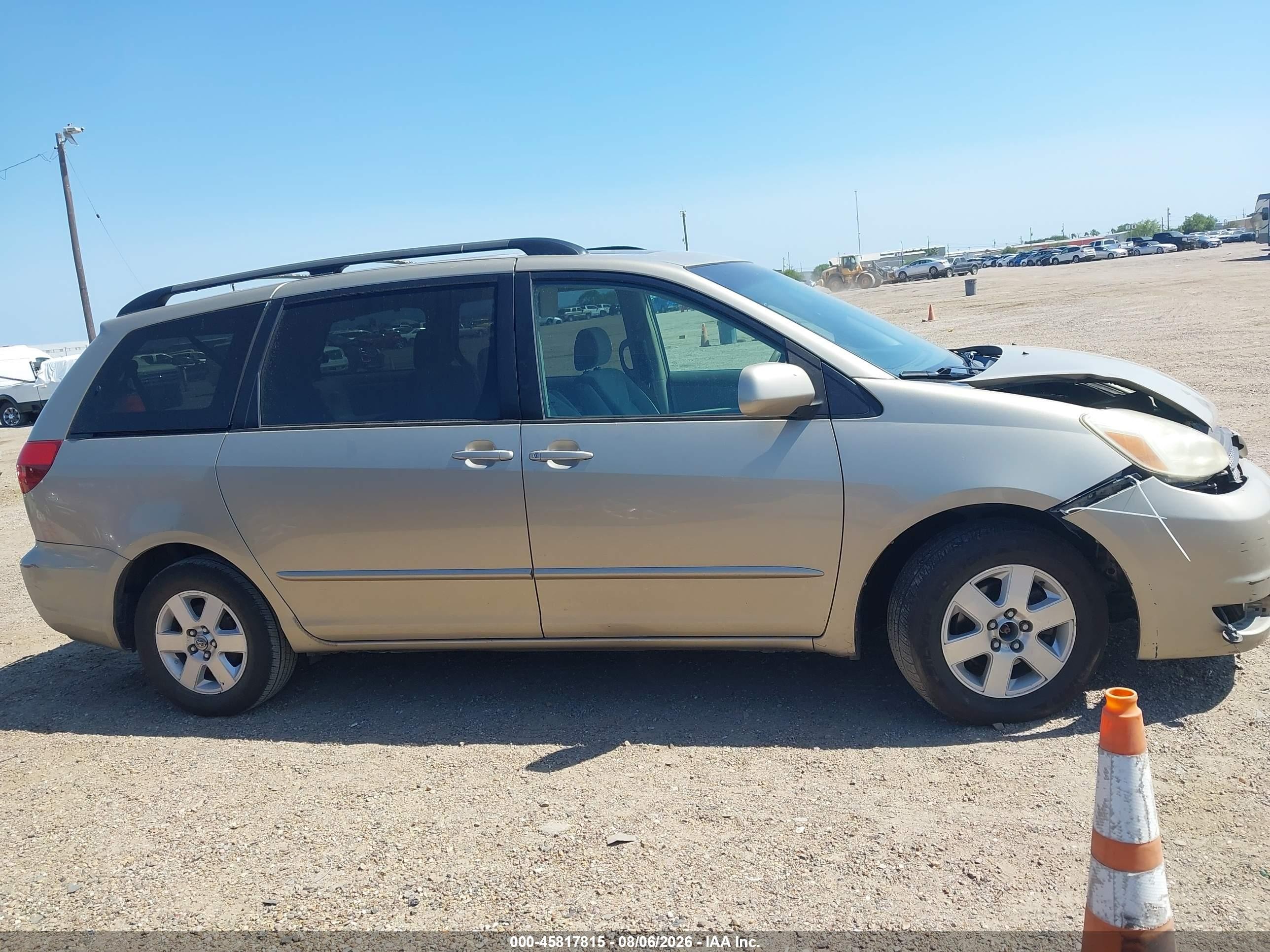 2004 Toyota Sienna Xle Tan vin: 5TDZA22C34S097432