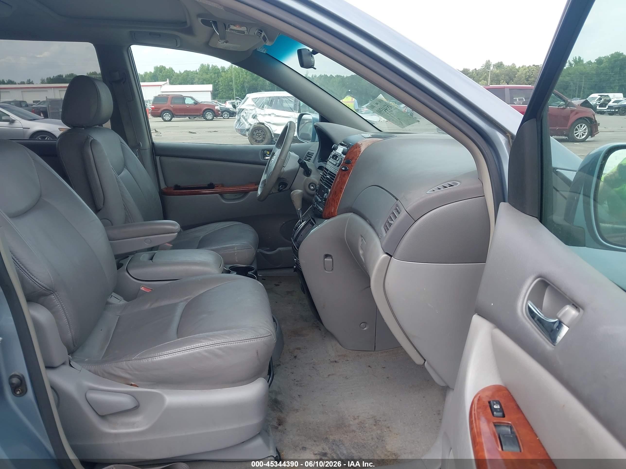 2004 Toyota Sienna Xle Blue vin: 5TDZA22C34S165406