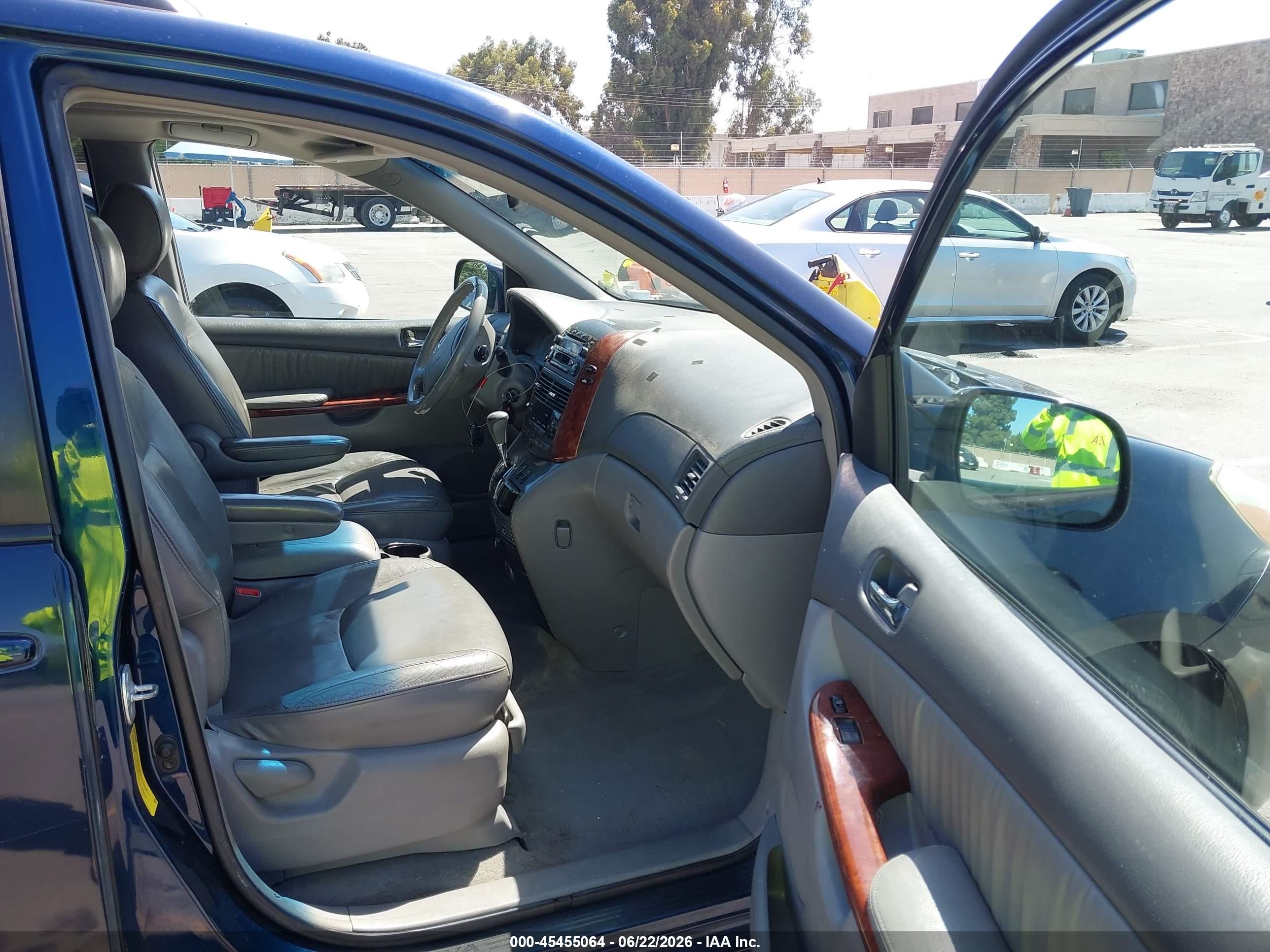 2004 Toyota Sienna Xle Blue vin: 5TDZA22C34S184232