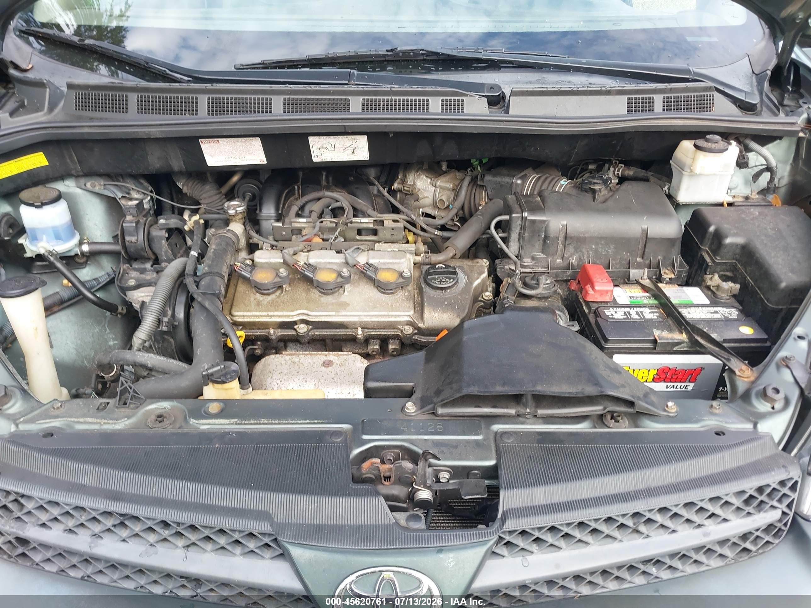 2004 Toyota Sienna Xle Green vin: 5TDZA22C34S210683