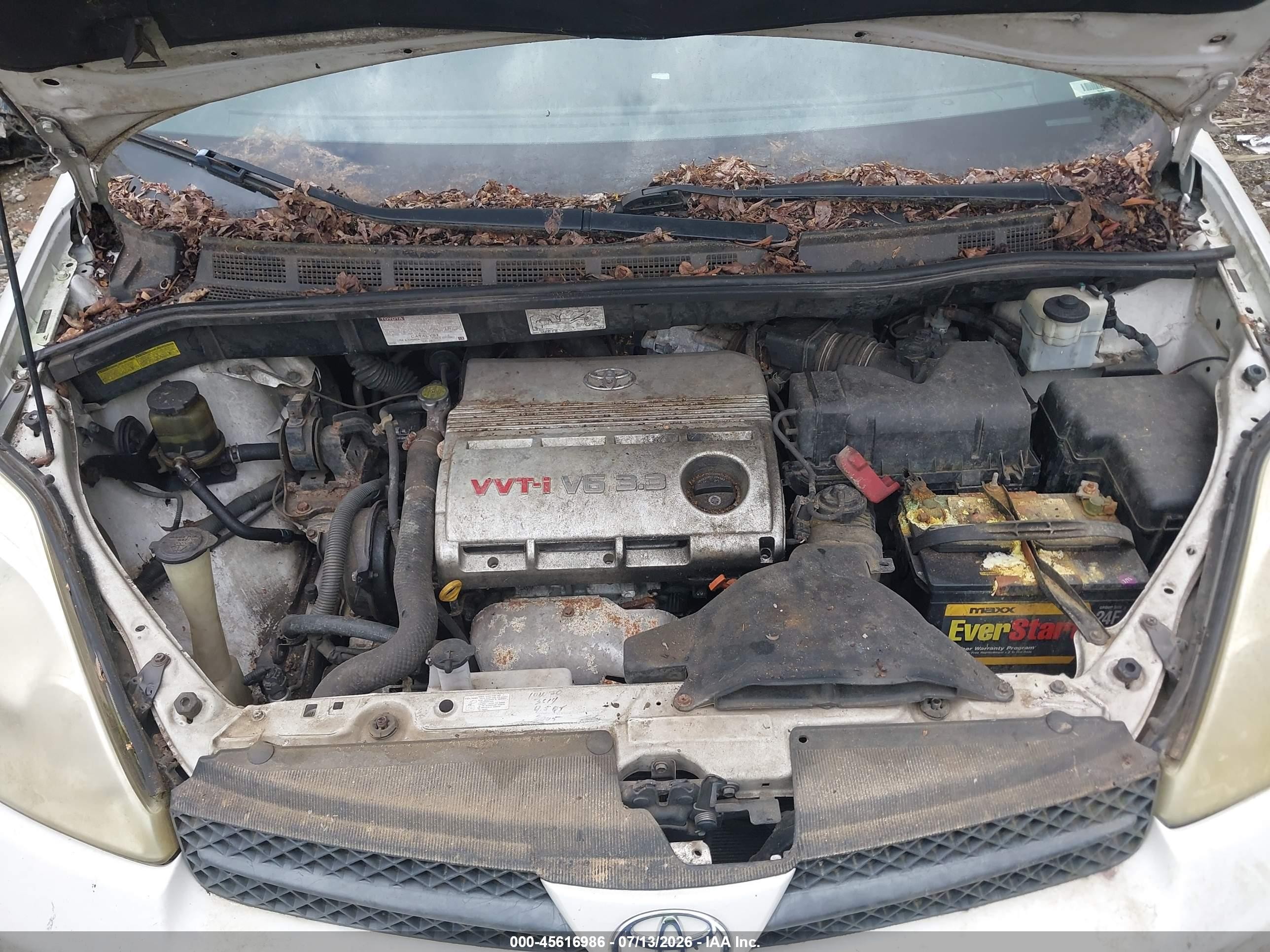 2005 Toyota Sienna Xle Белый vin: 5TDZA22C35S337239