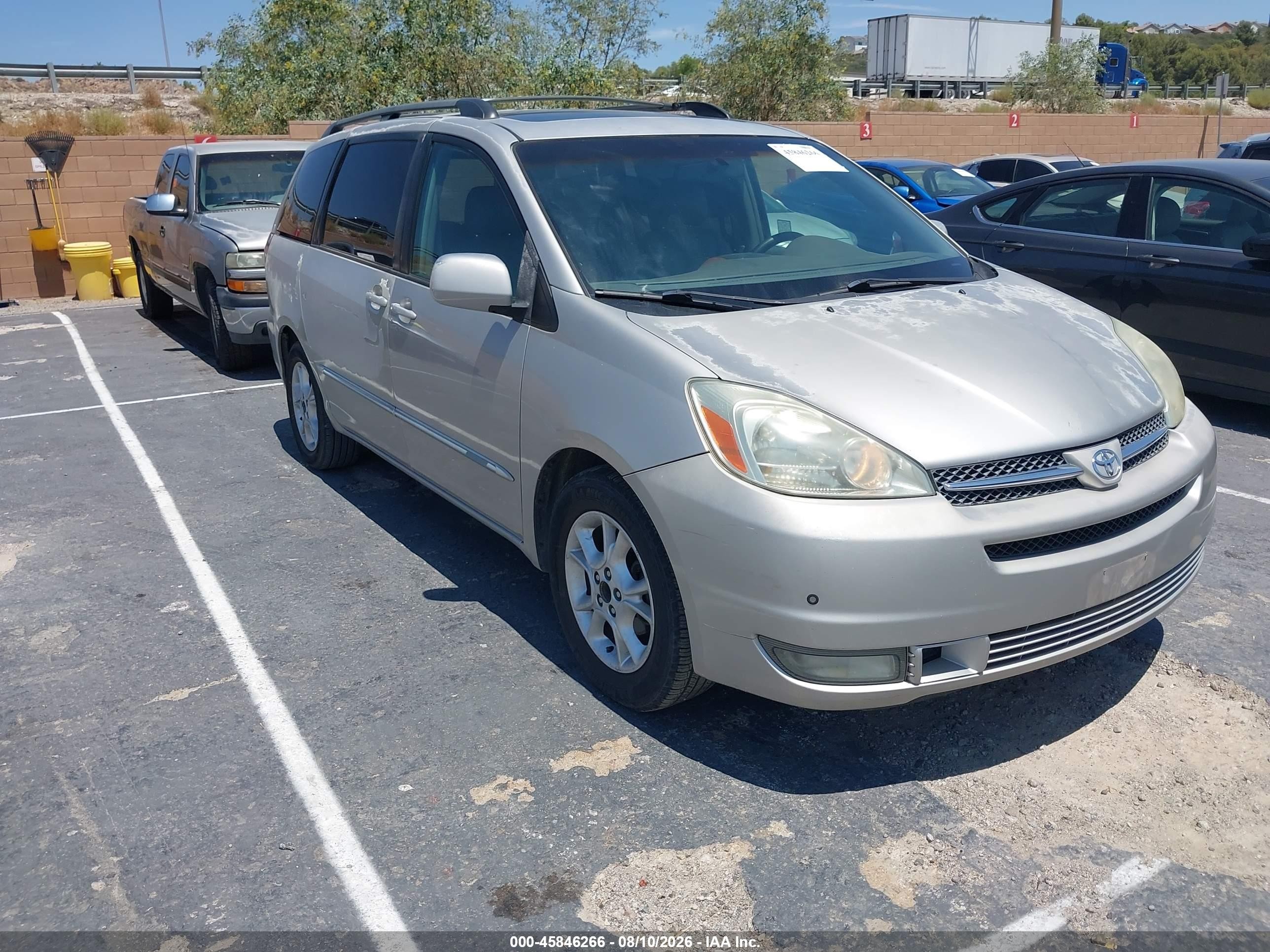 2005 Toyota Sienna Xle Limited Silver vin: 5TDZA22C35S372136