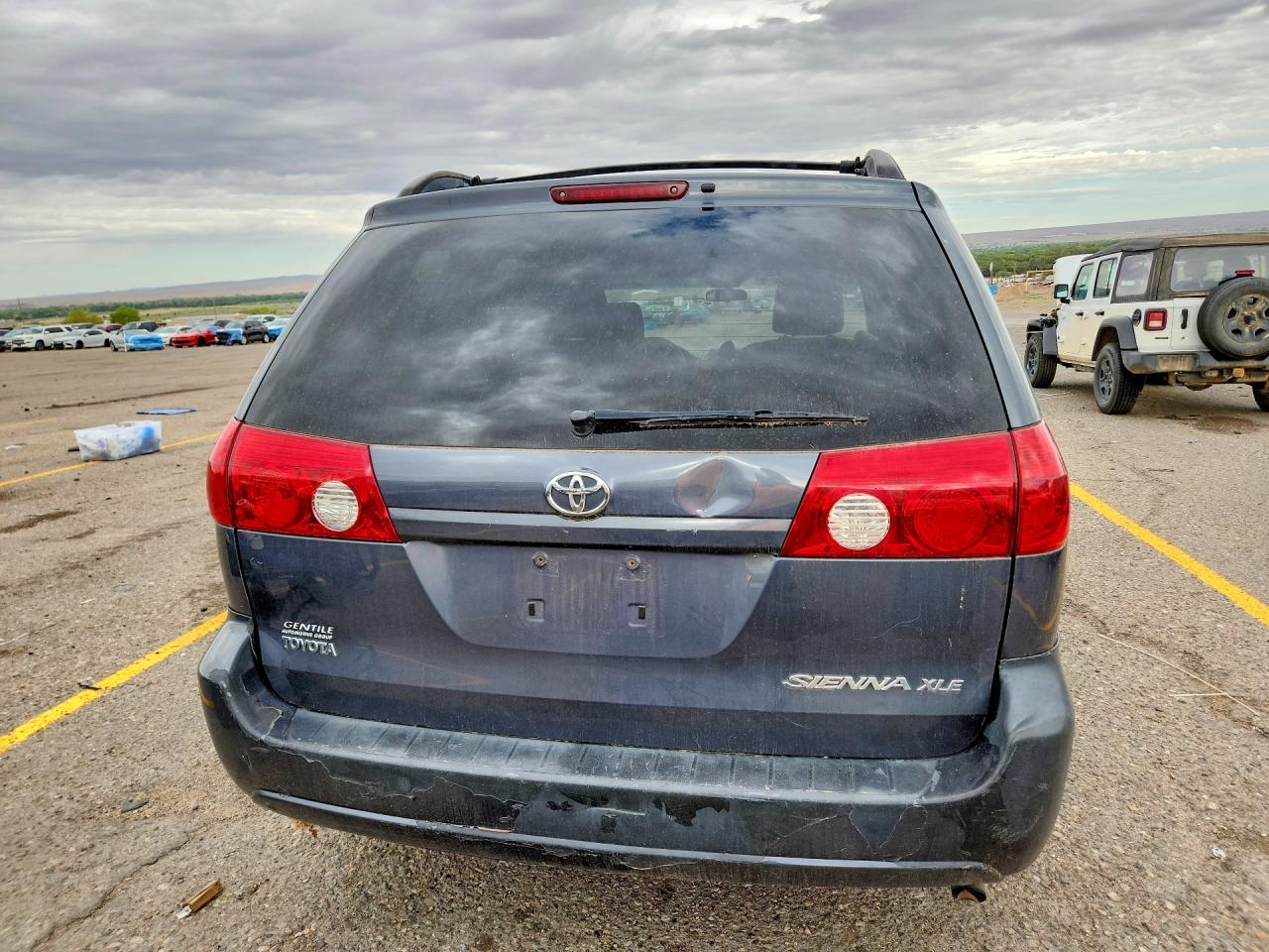 2006 Toyota Sienna Xle 7 Passenger Blue vin: 5TDZA22C36S425208