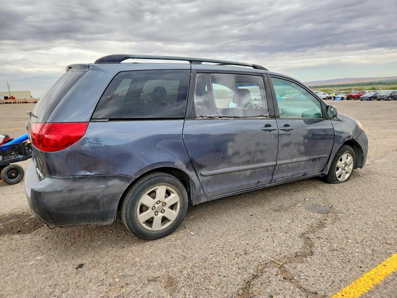 2006 Toyota Sienna Xle 7 Passenger Blue vin: 5TDZA22C36S425208
