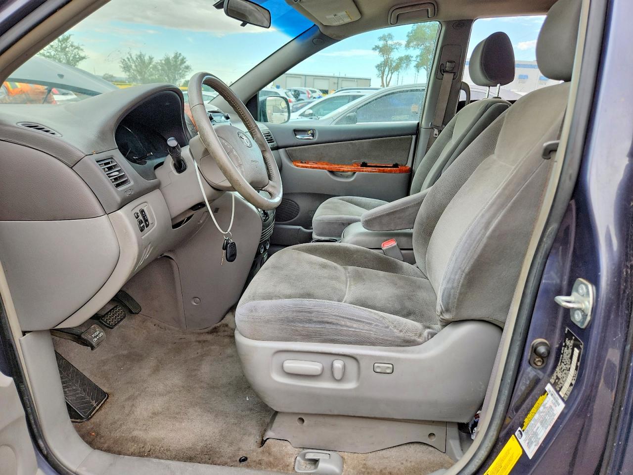 2006 Toyota Sienna Xle 7 Passenger Blue vin: 5TDZA22C36S425208