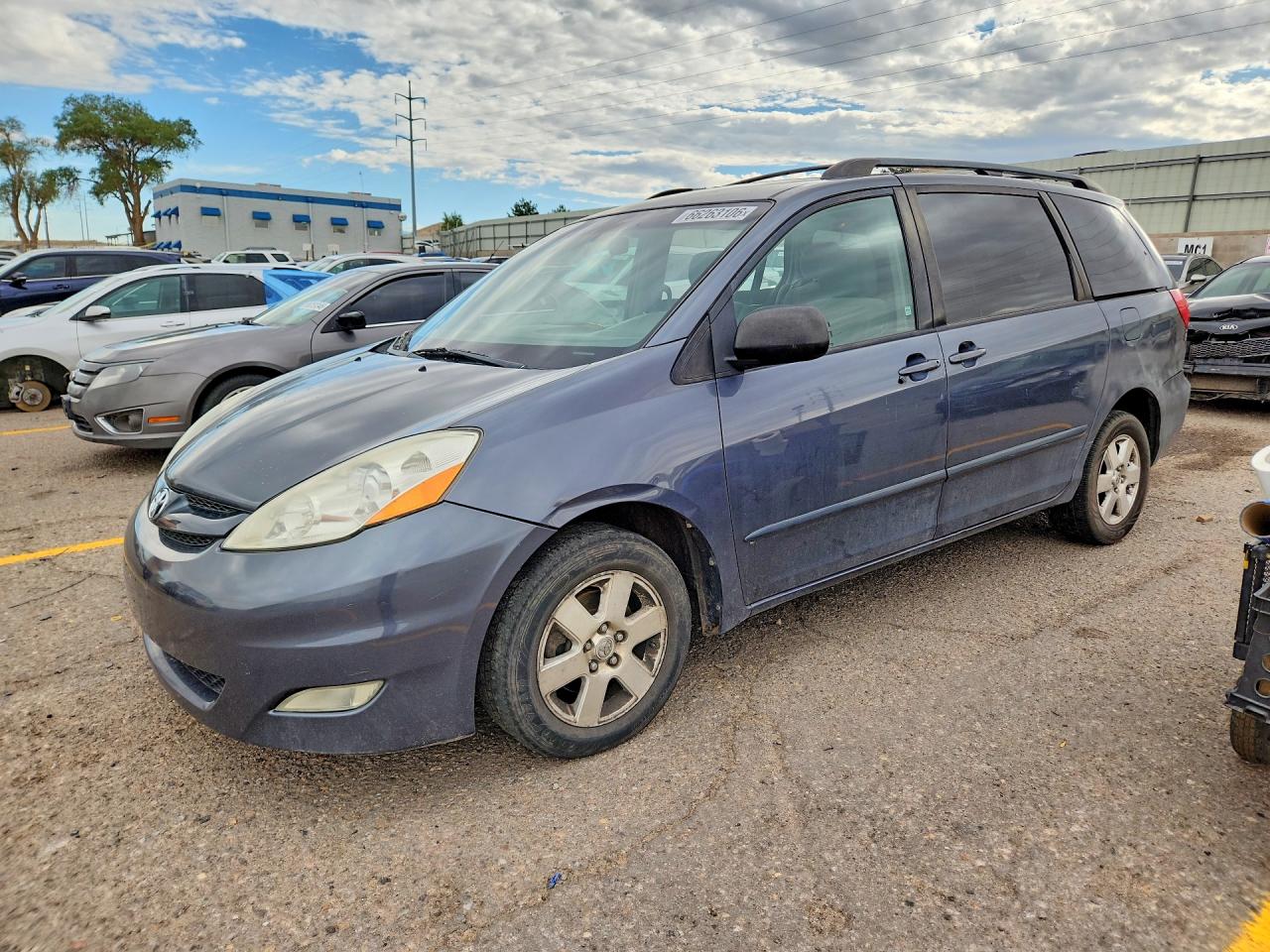 2006 Toyota Sienna Xle 7 Passenger Blue vin: 5TDZA22C36S425208