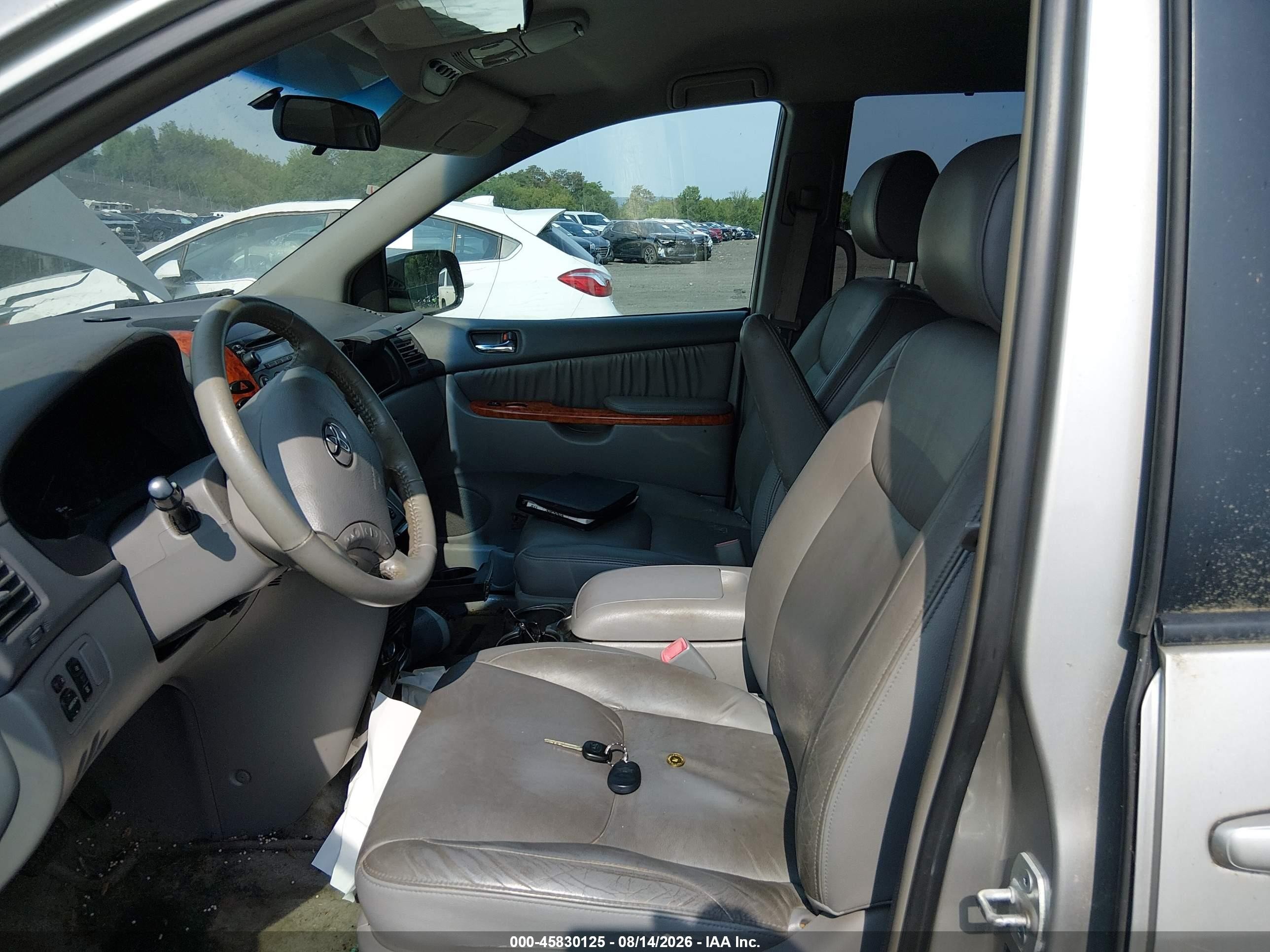 2006 Toyota Sienna Xle/xle Limited Gray vin: 5TDZA22C36S474506
