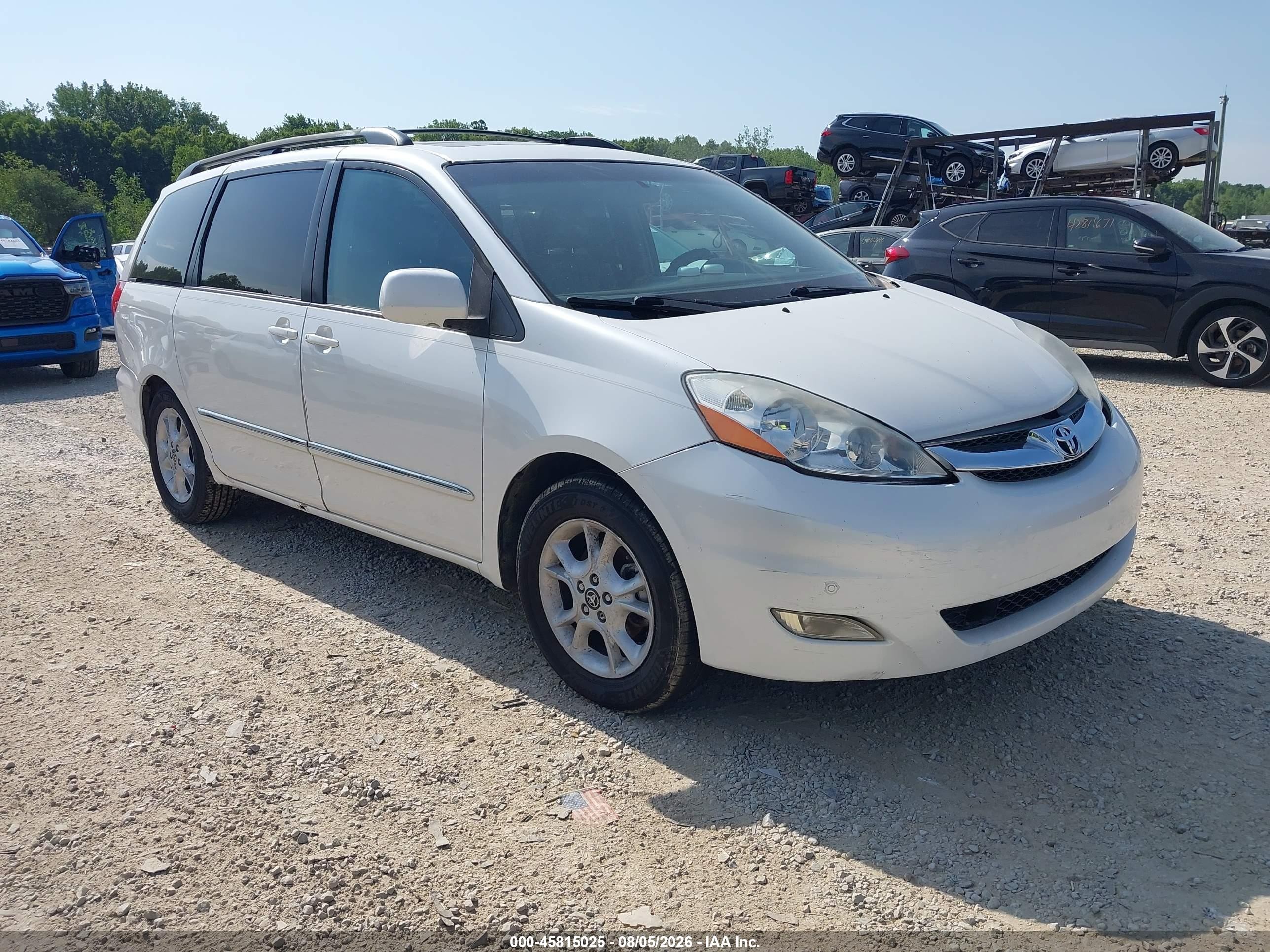 2006 Toyota Sienna Xle Limited White vin: 5TDZA22C36S517385