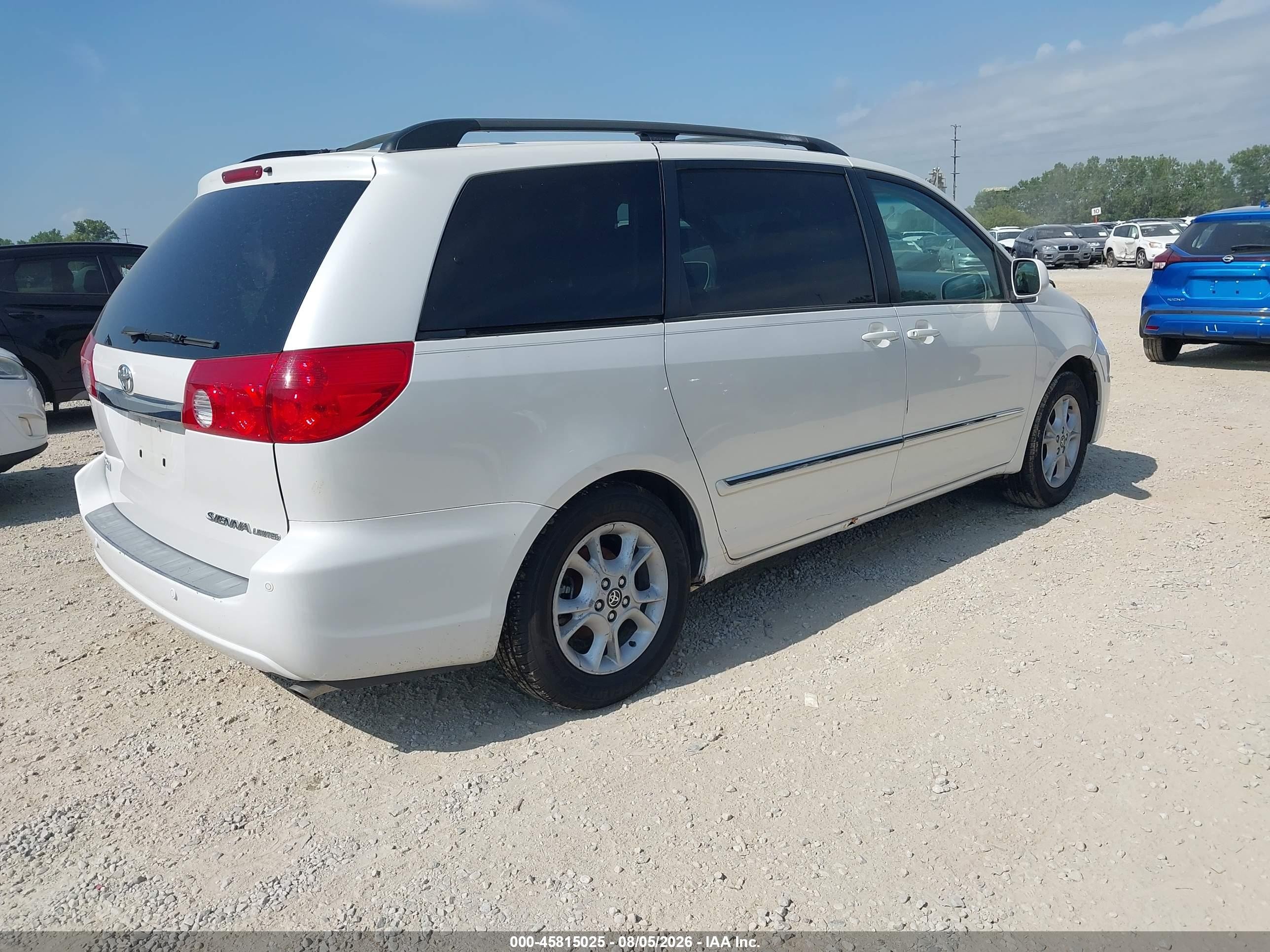 2006 Toyota Sienna Xle Limited White vin: 5TDZA22C36S517385