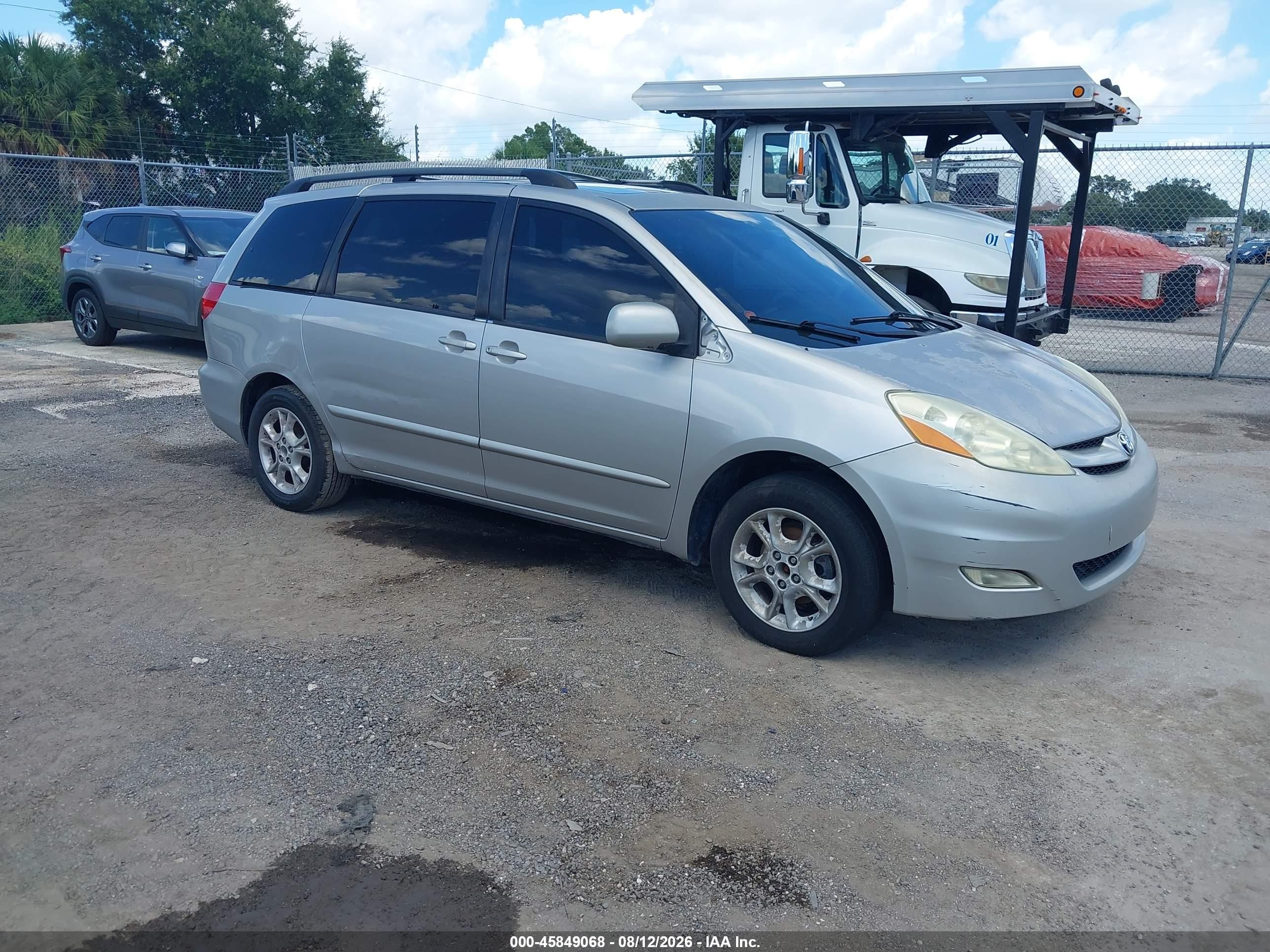 2006 Toyota Sienna Xle Gold vin: 5TDZA22C36S547471