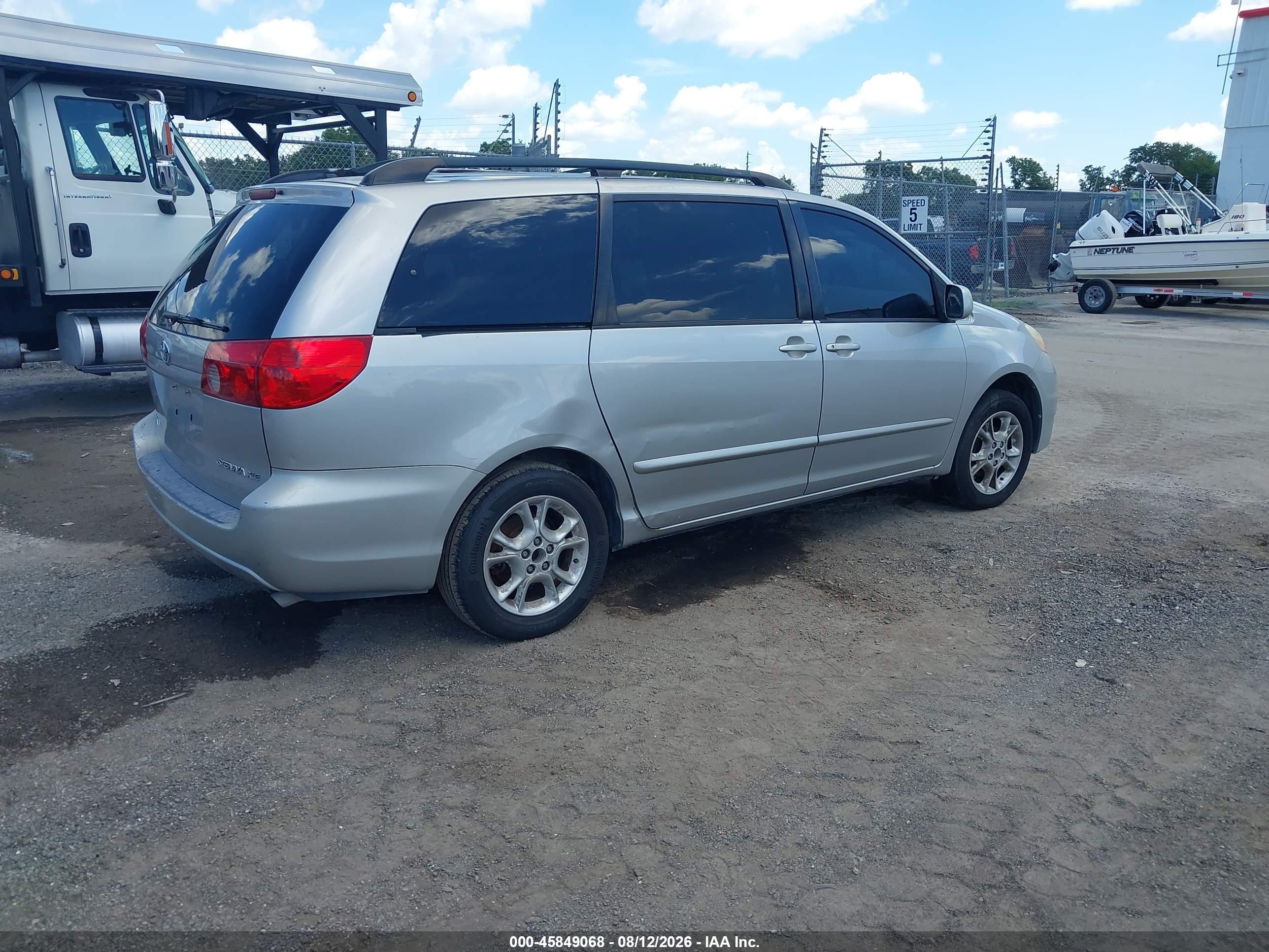 2006 Toyota Sienna Xle Gold vin: 5TDZA22C36S547471