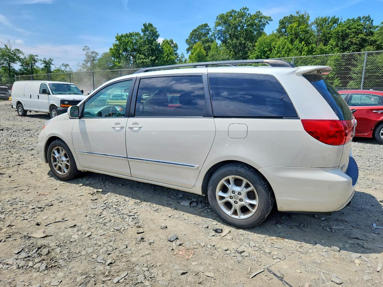2006 Toyota Sienna Xle Limited 7 Passenger White vin: 5TDZA22C36S582981