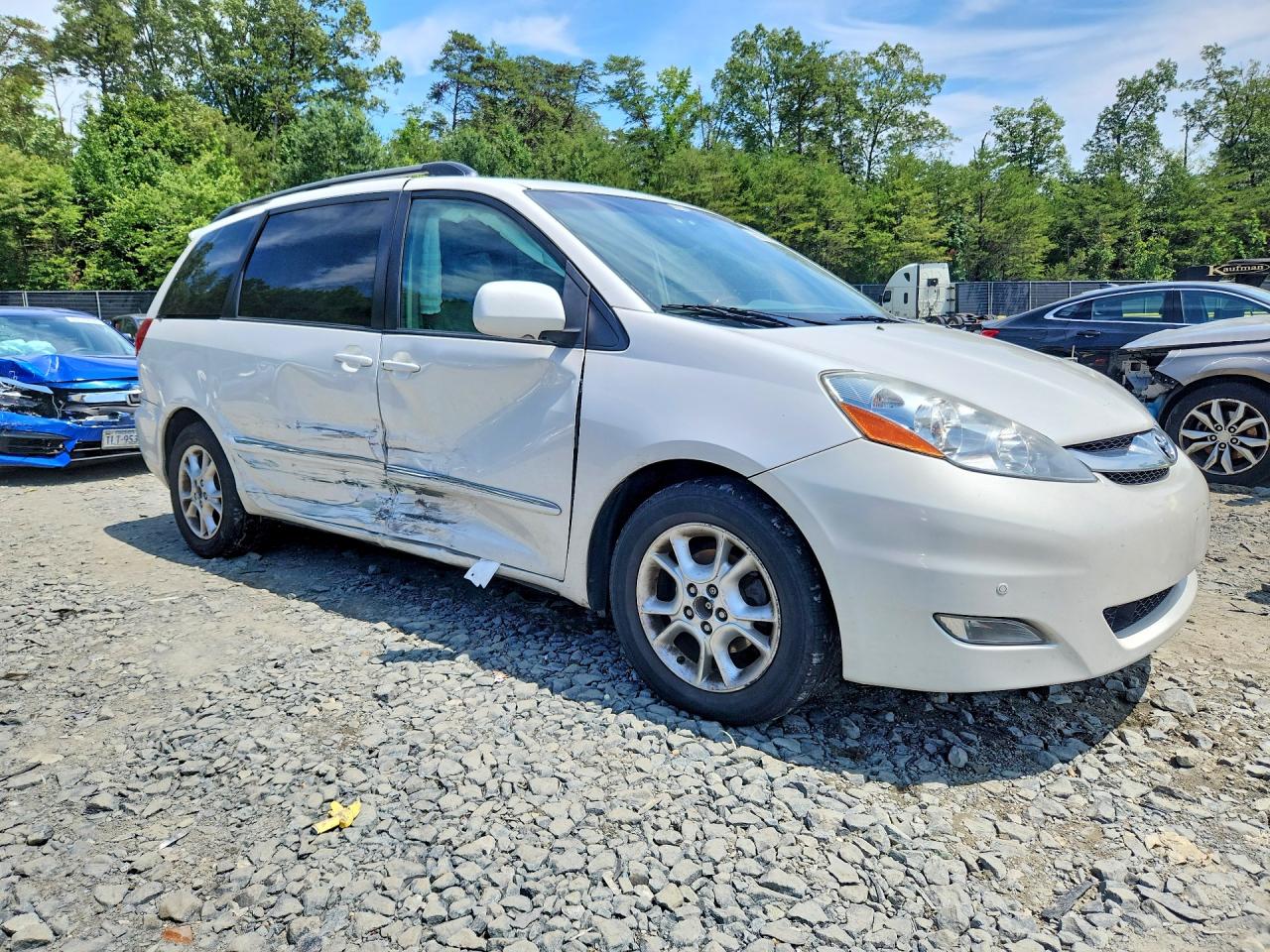 2006 Toyota Sienna Xle Limited 7 Passenger White vin: 5TDZA22C36S582981