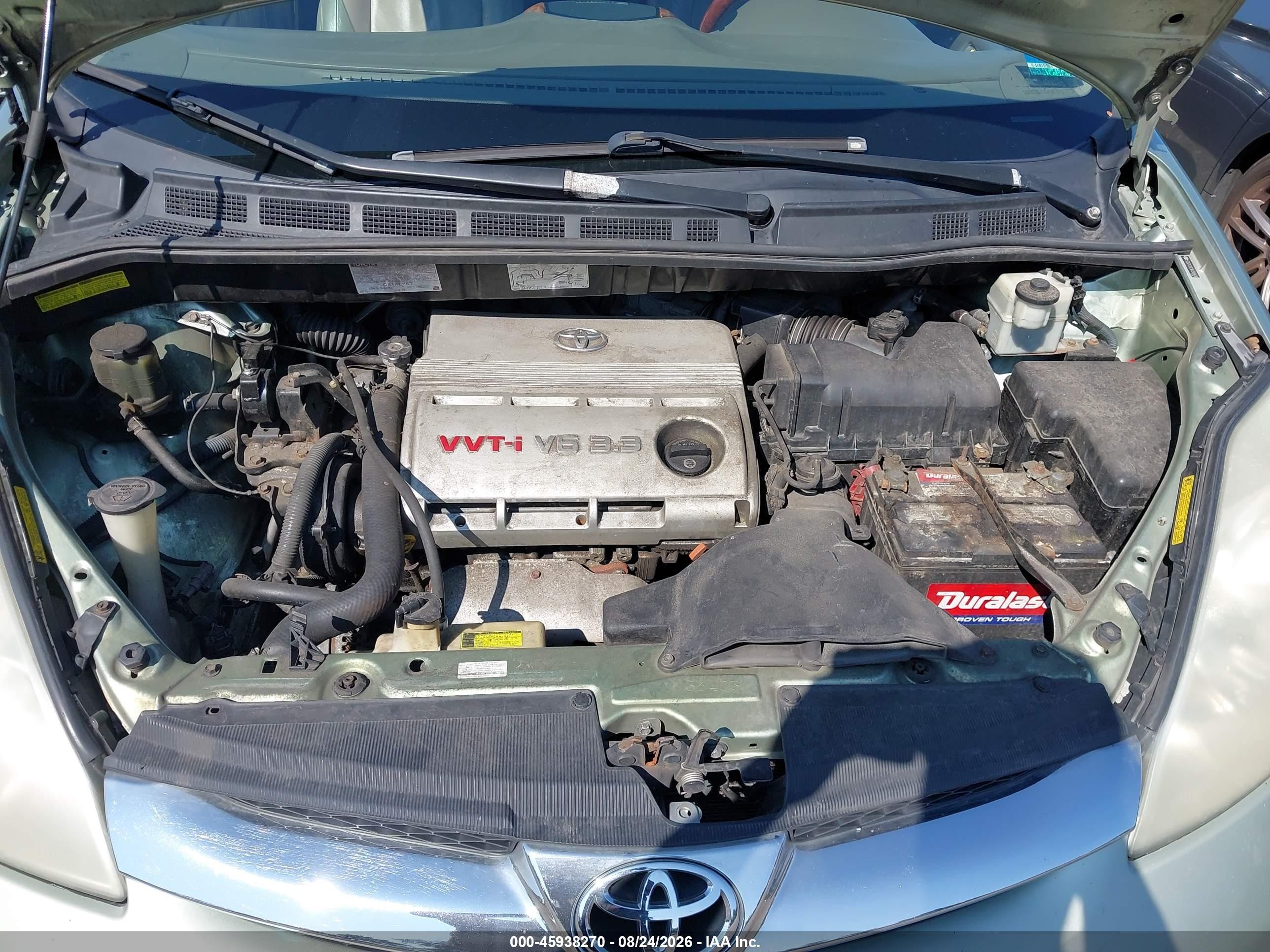 2006 Toyota Sienna Xle Limited Green vin: 5TDZA22C36S586478