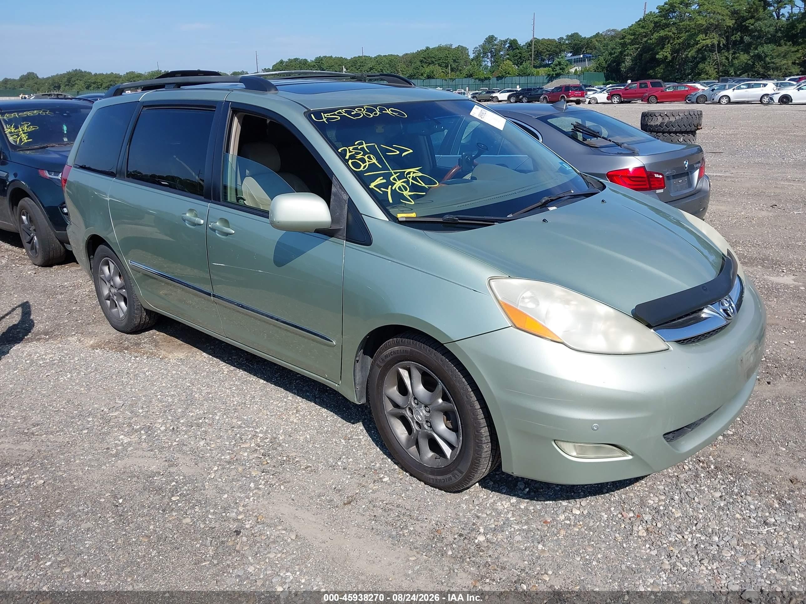 2006 Toyota Sienna Xle Limited Green vin: 5TDZA22C36S586478