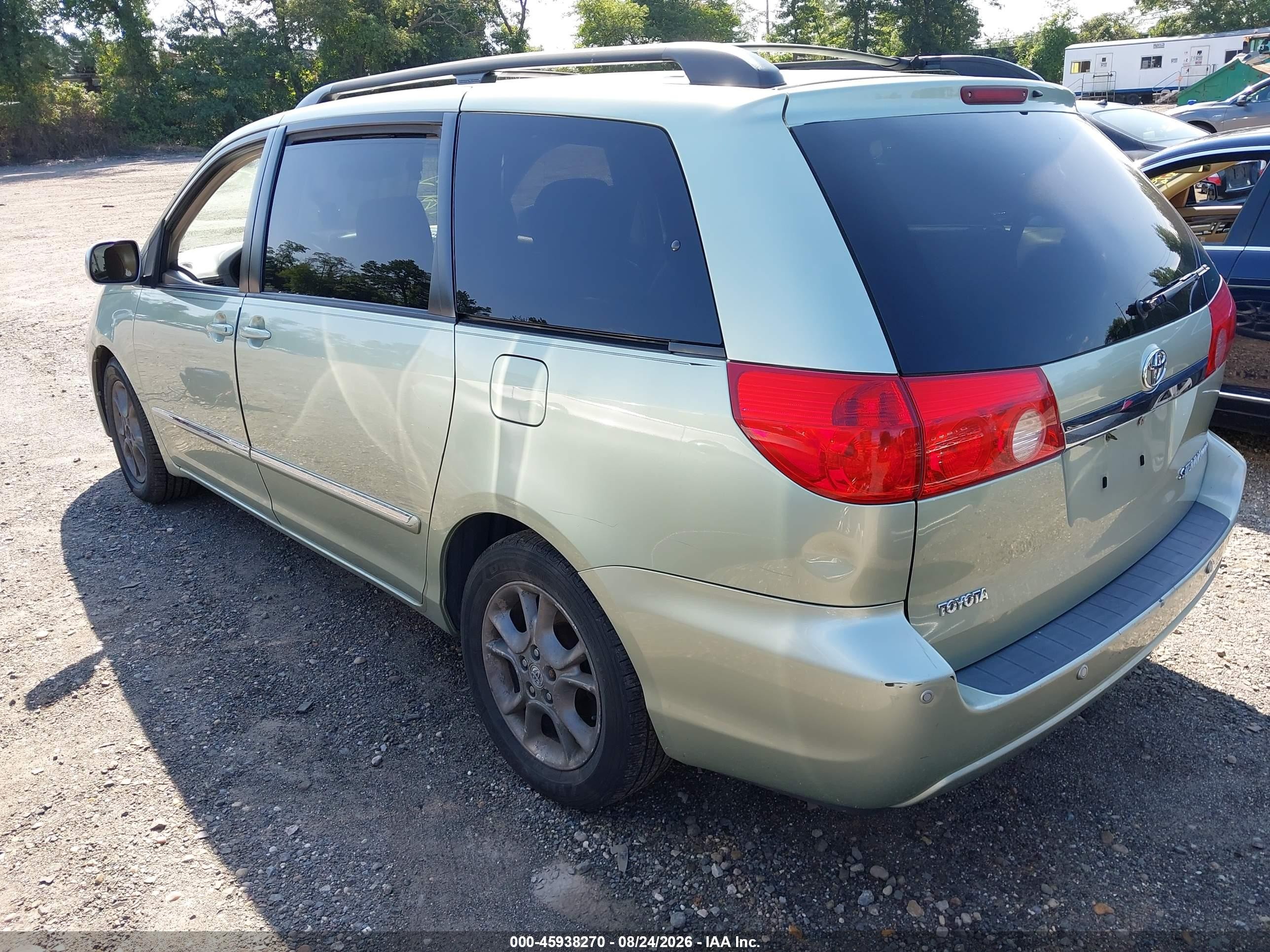 2006 Toyota Sienna Xle Limited Green vin: 5TDZA22C36S586478