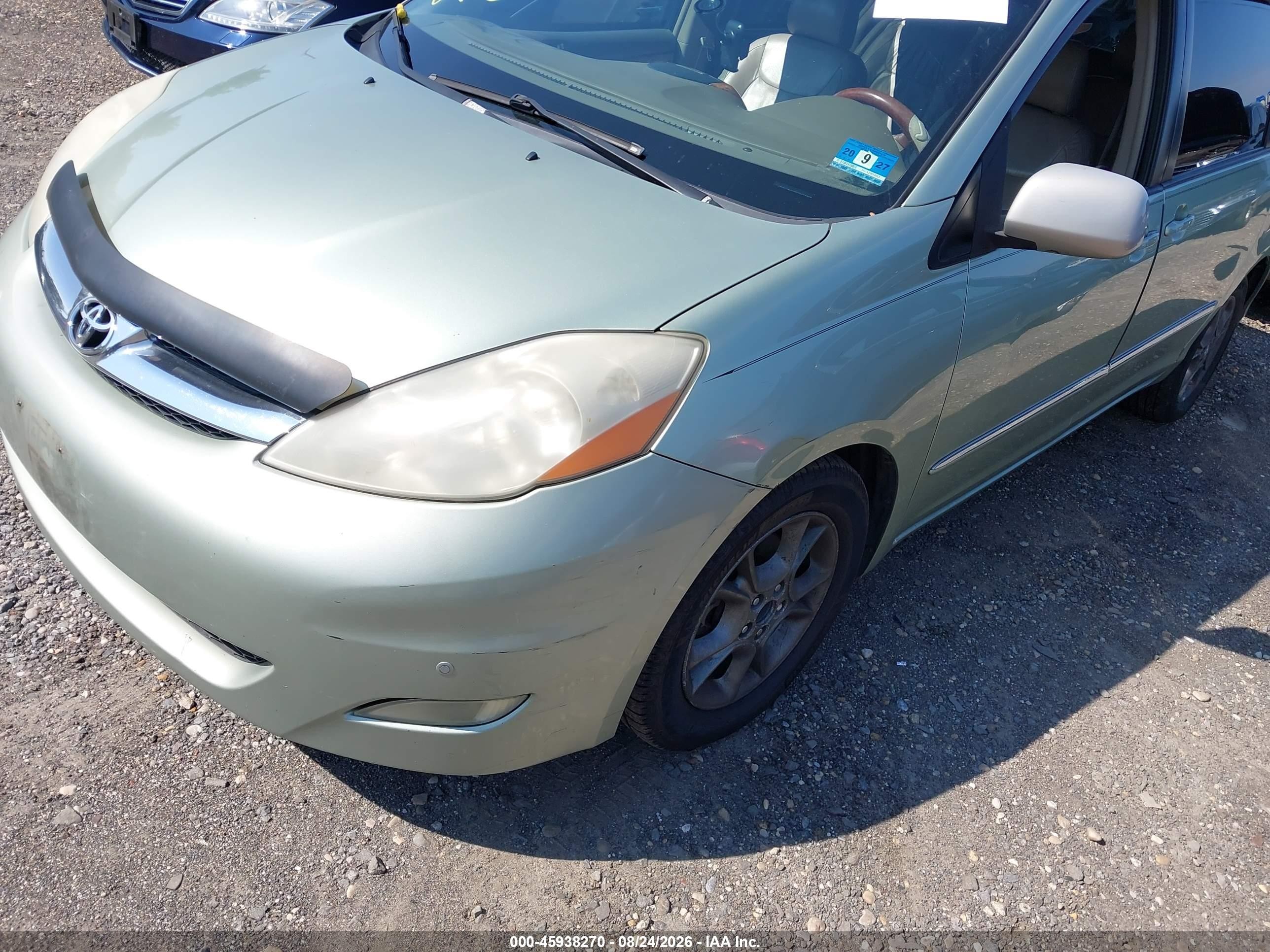 2006 Toyota Sienna Xle Limited Green vin: 5TDZA22C36S586478
