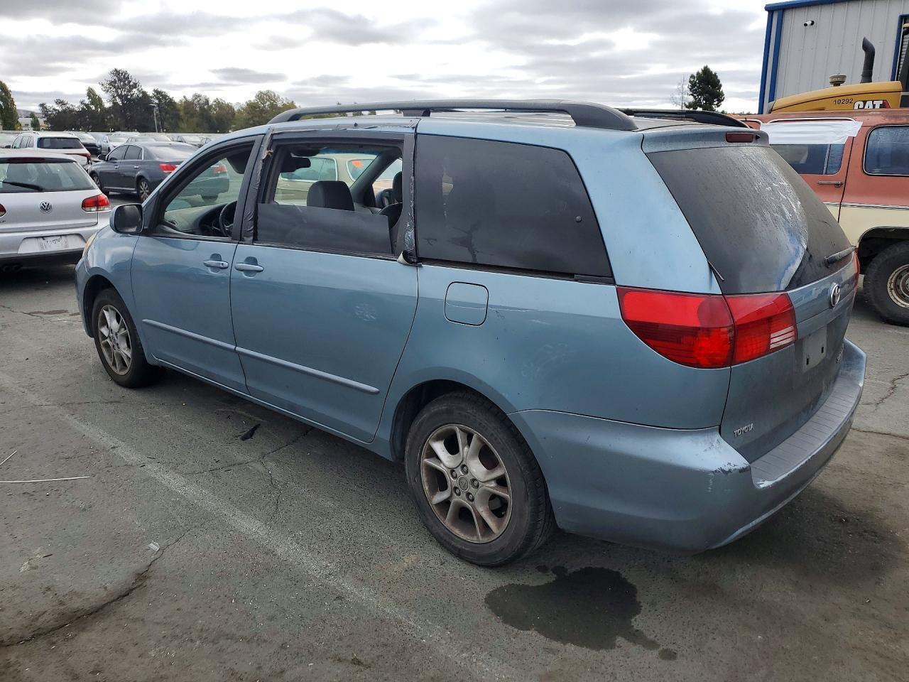 2004 Toyota Sienna Xle 7 Passenger Blue vin: 5TDZA22C44S177693