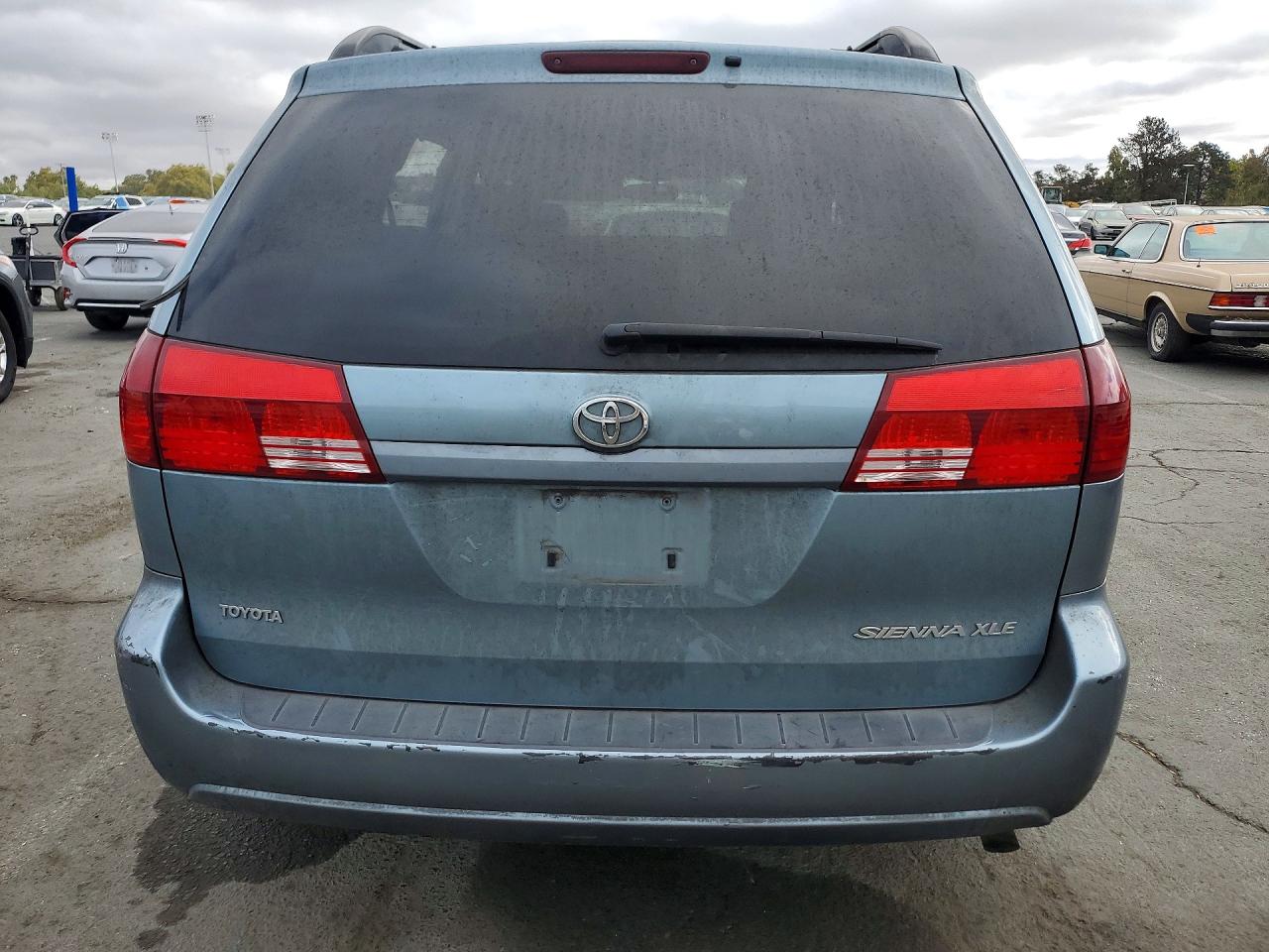 2004 Toyota Sienna Xle 7 Passenger Blue vin: 5TDZA22C44S177693