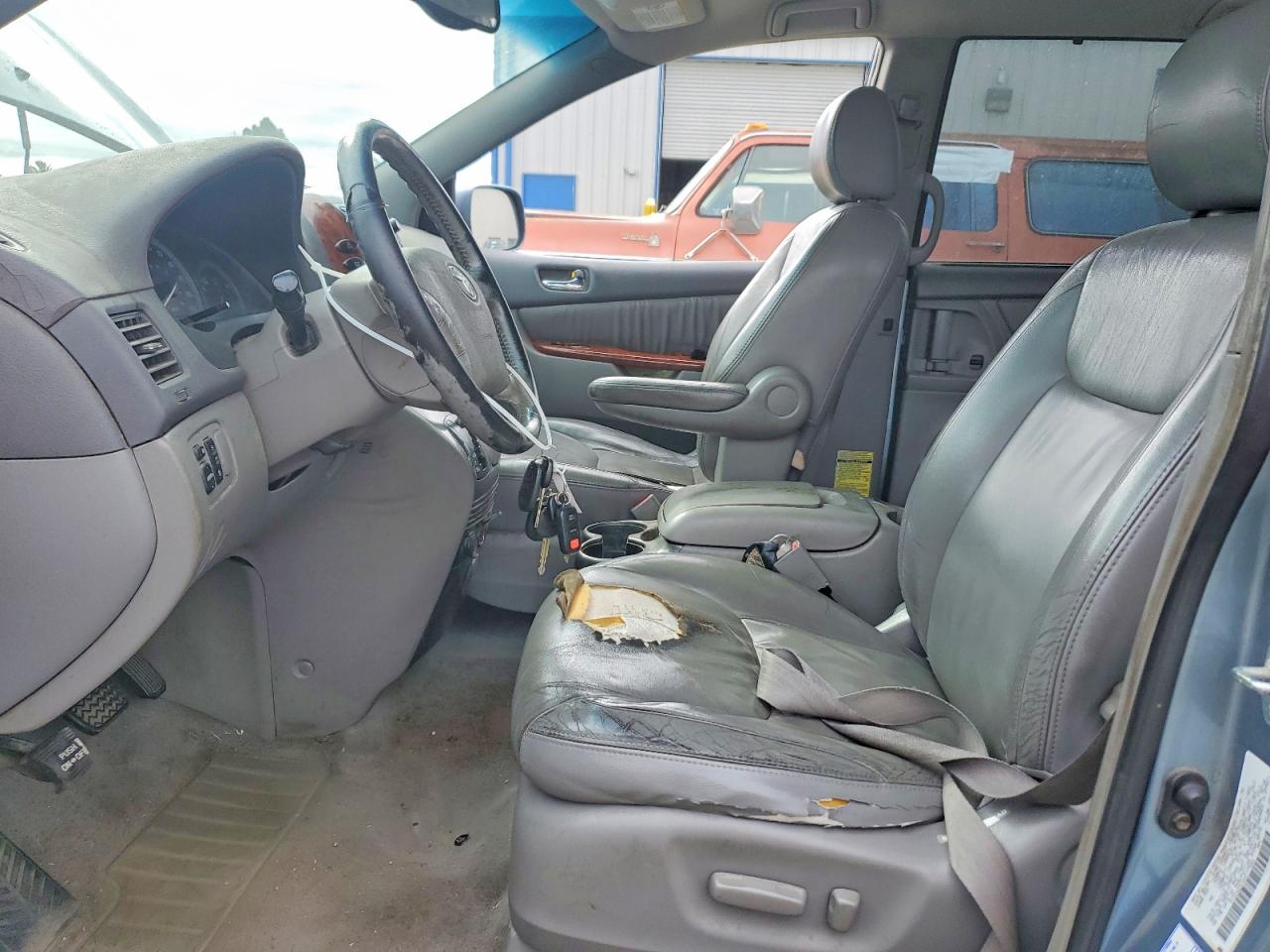 2004 Toyota Sienna Xle 7 Passenger Blue vin: 5TDZA22C44S177693