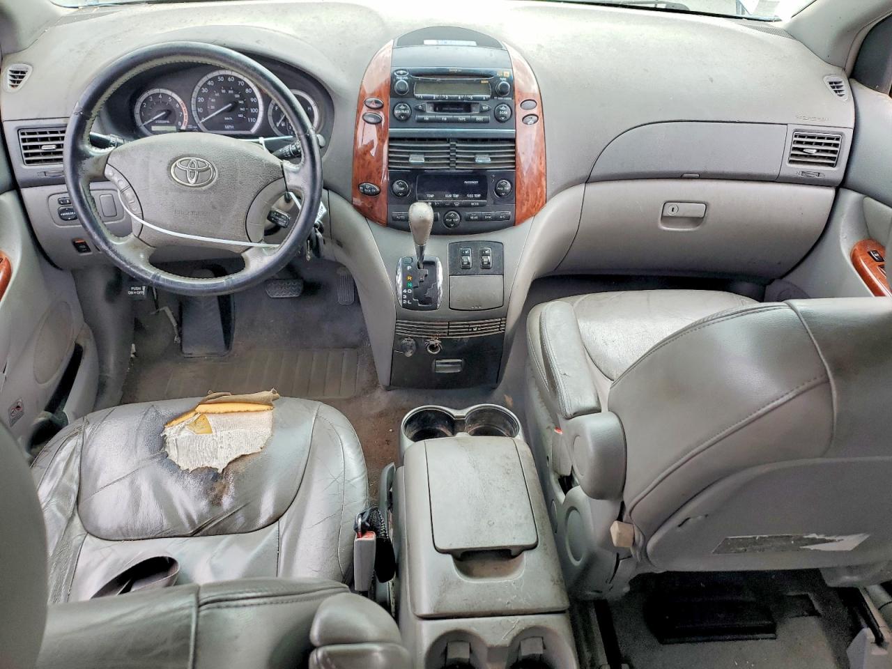 2004 Toyota Sienna Xle 7 Passenger Blue vin: 5TDZA22C44S177693