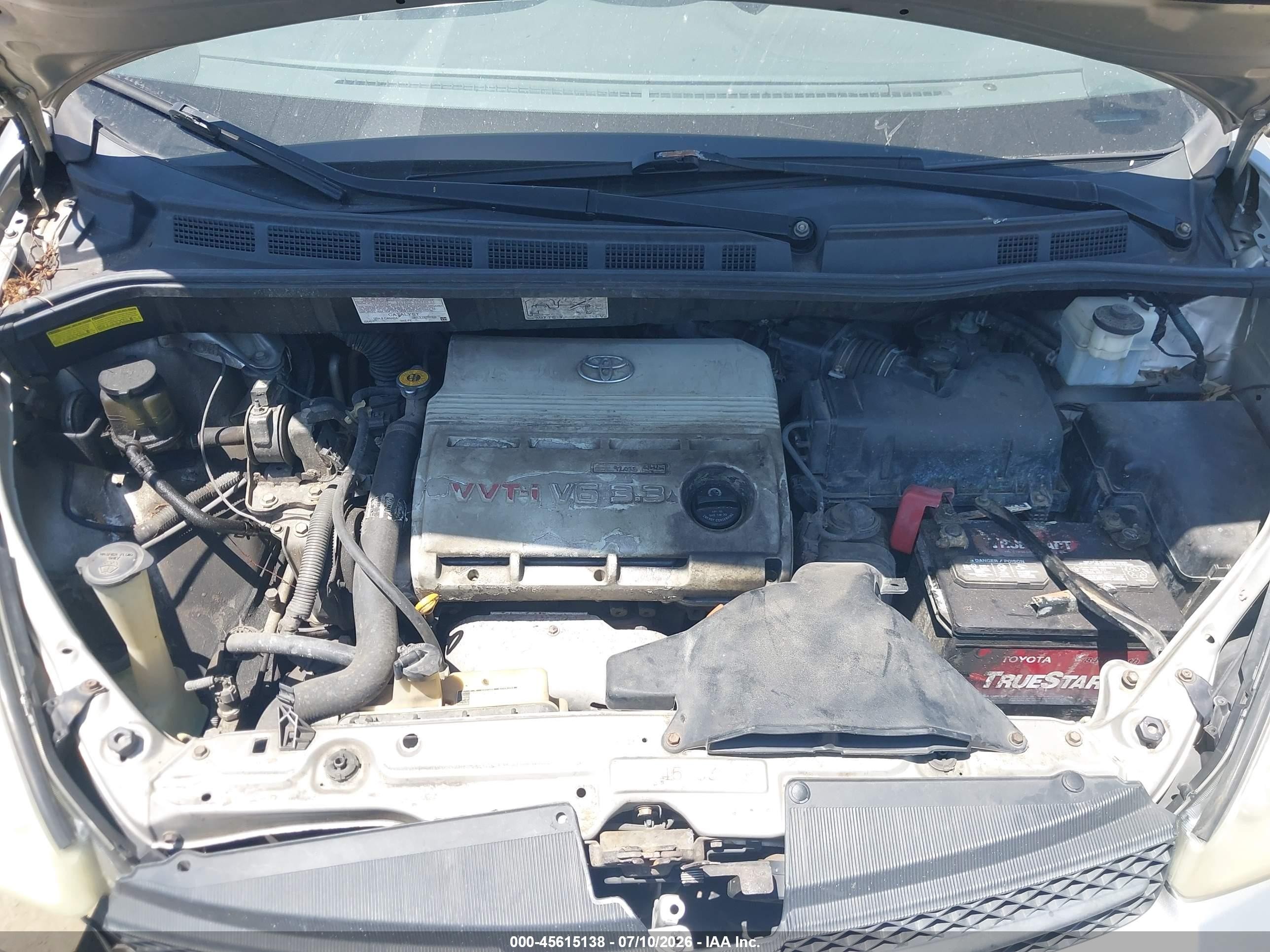 2004 Toyota Sienna Xle Silver vin: 5TDZA22C44S197006