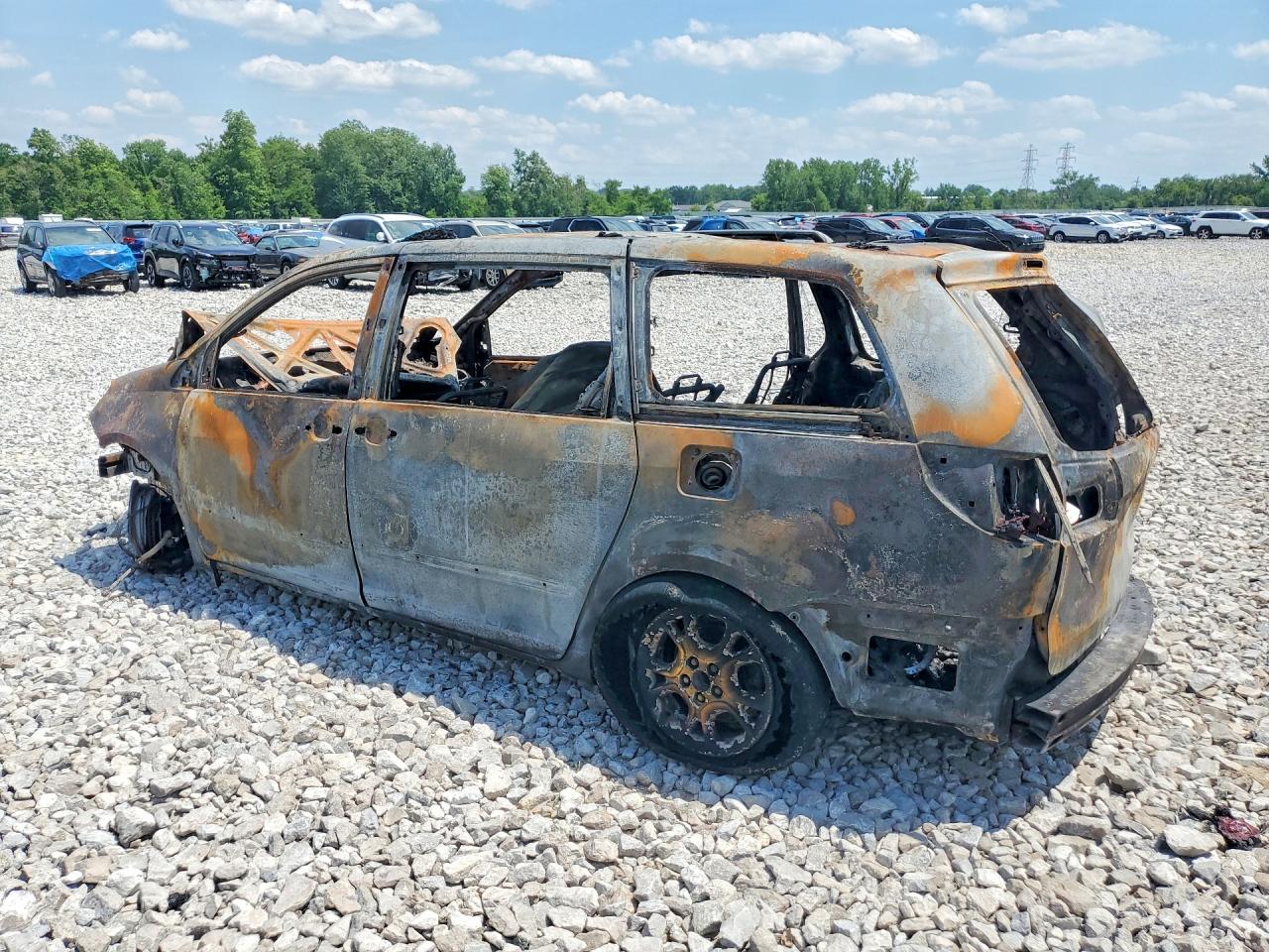 2005 Toyota Sienna Xle 7 Passenger Burn vin: 5TDZA22C45S245914