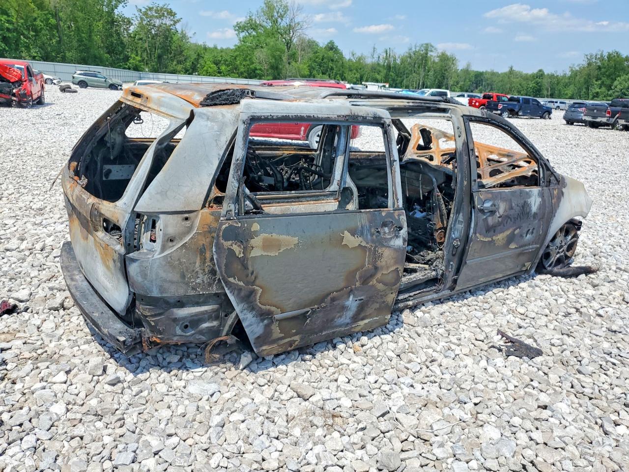 2005 Toyota Sienna Xle 7 Passenger Burn vin: 5TDZA22C45S245914