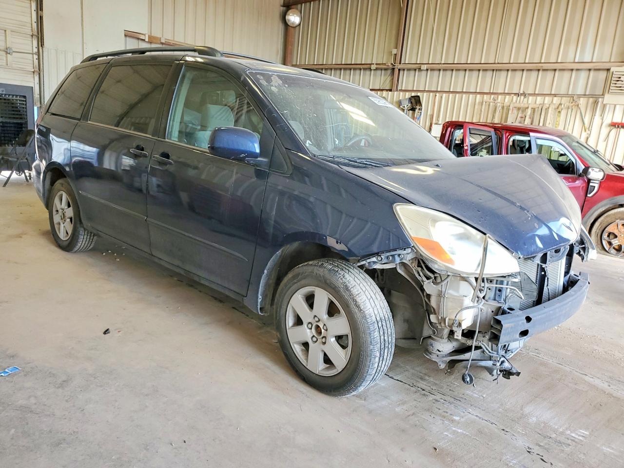 2005 Toyota Sienna Xle 7 Passenger Blue vin: 5TDZA22C45S309000