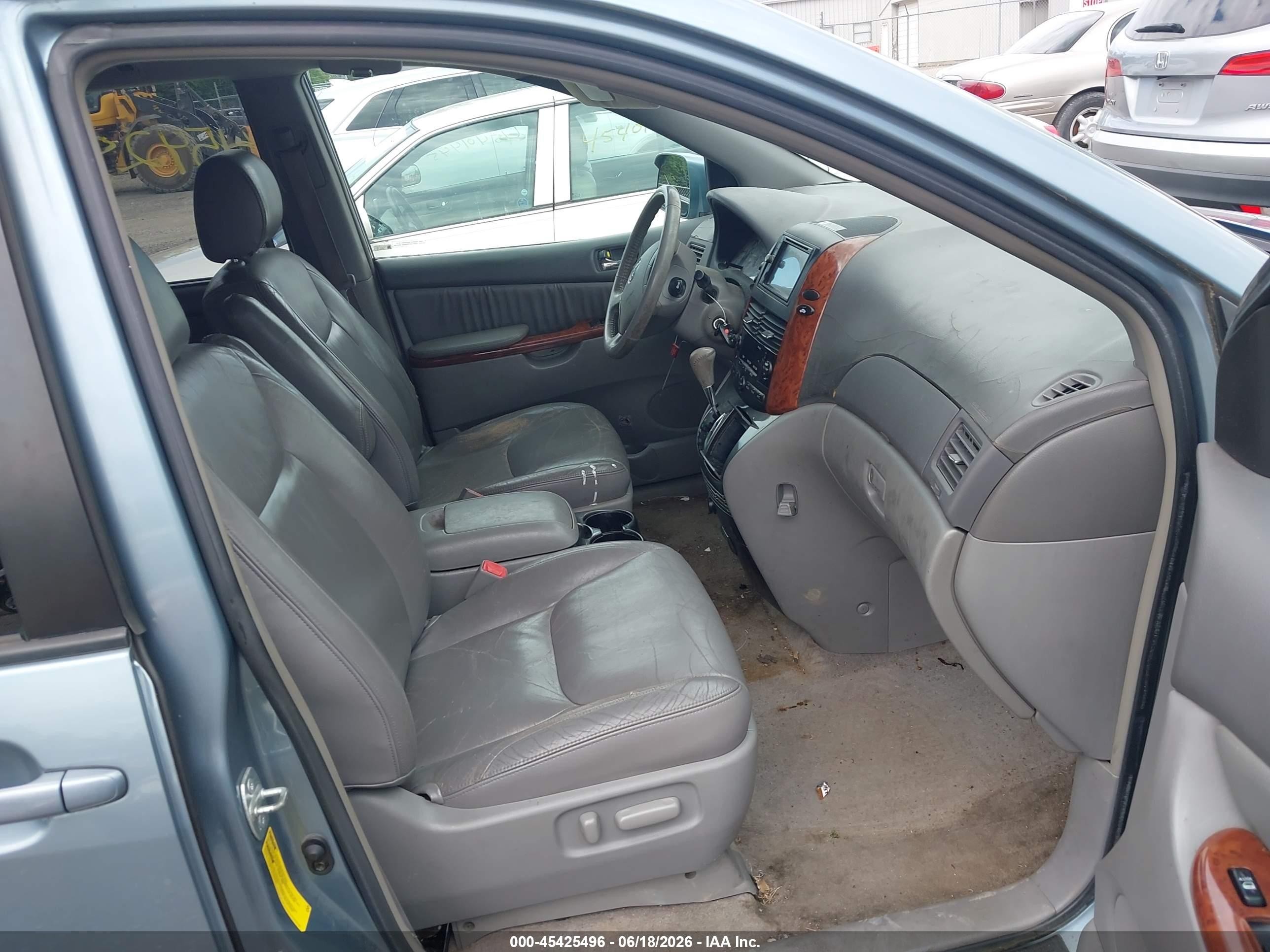 2005 Toyota Sienna Xle Blue vin: 5TDZA22C45S329439