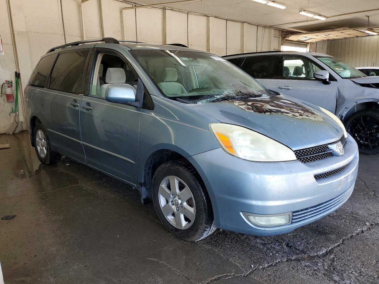 2005 Toyota Sienna Xle 7 Passenger Blue vin: 5TDZA22C45S339601