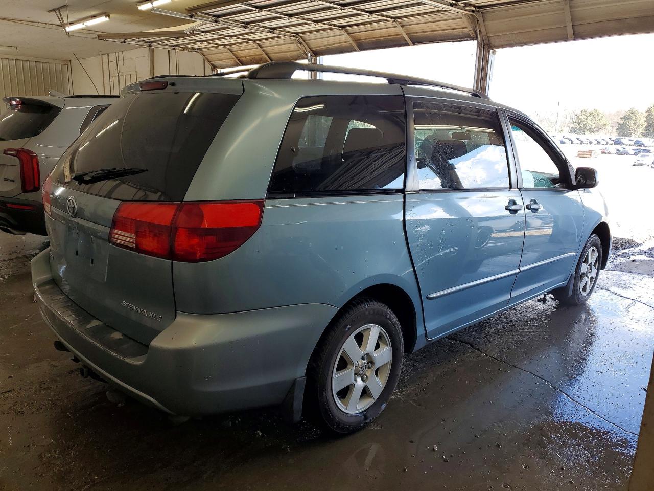 2005 Toyota Sienna Xle 7 Passenger Blue vin: 5TDZA22C45S339601