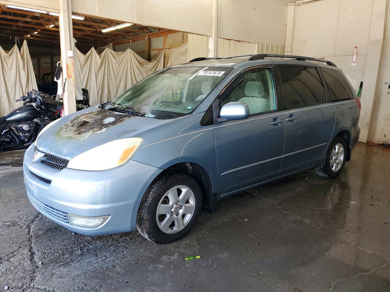 2005 Toyota Sienna Xle 7 Passenger Blue vin: 5TDZA22C45S339601