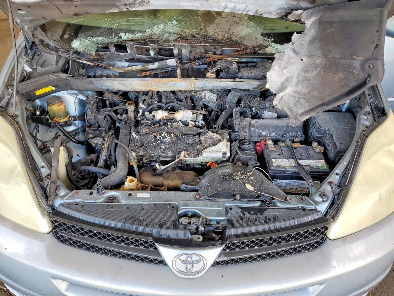 2005 Toyota Sienna Xle 7 Passenger Blue vin: 5TDZA22C45S339601